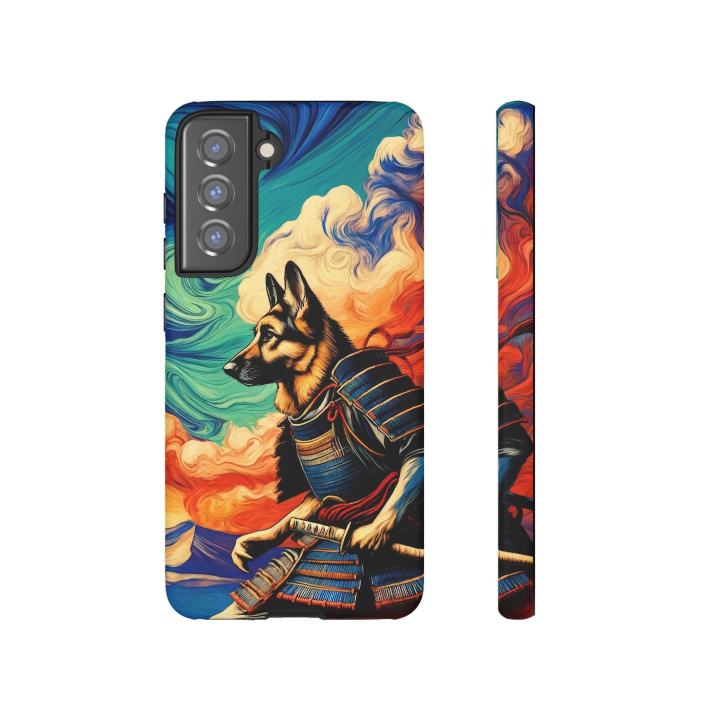 Samurai German Shepherd Phone Case