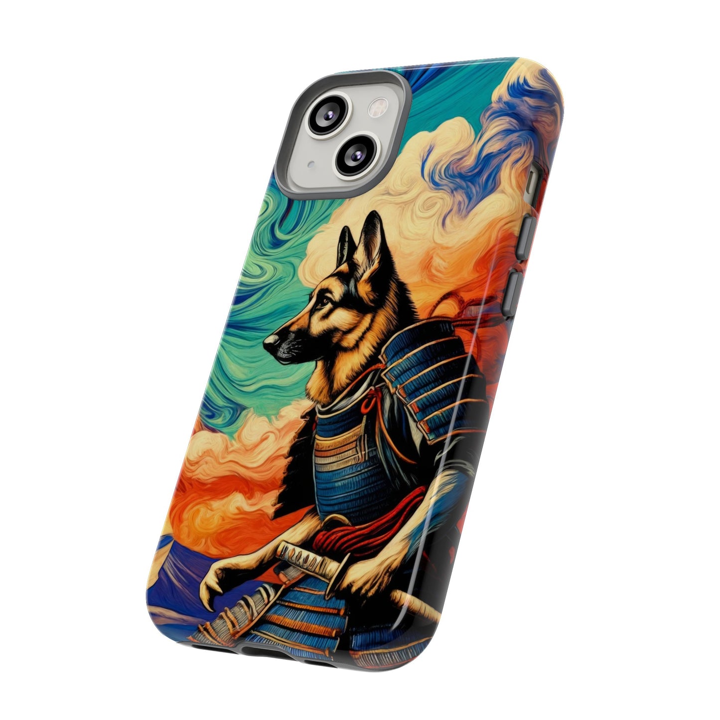 Samurai German Shepherd Phone Case