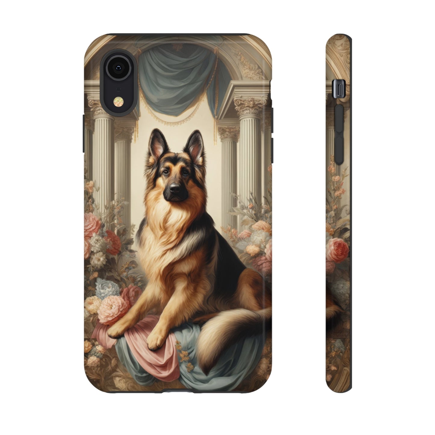 Neo-classical German Shepherd Phone Case