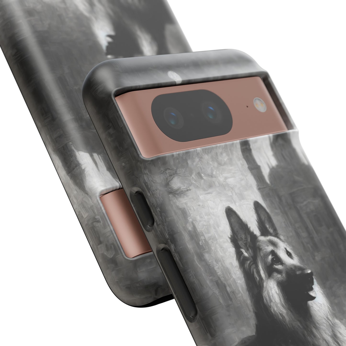 Neo-impressionism German Shepherd Phone Case