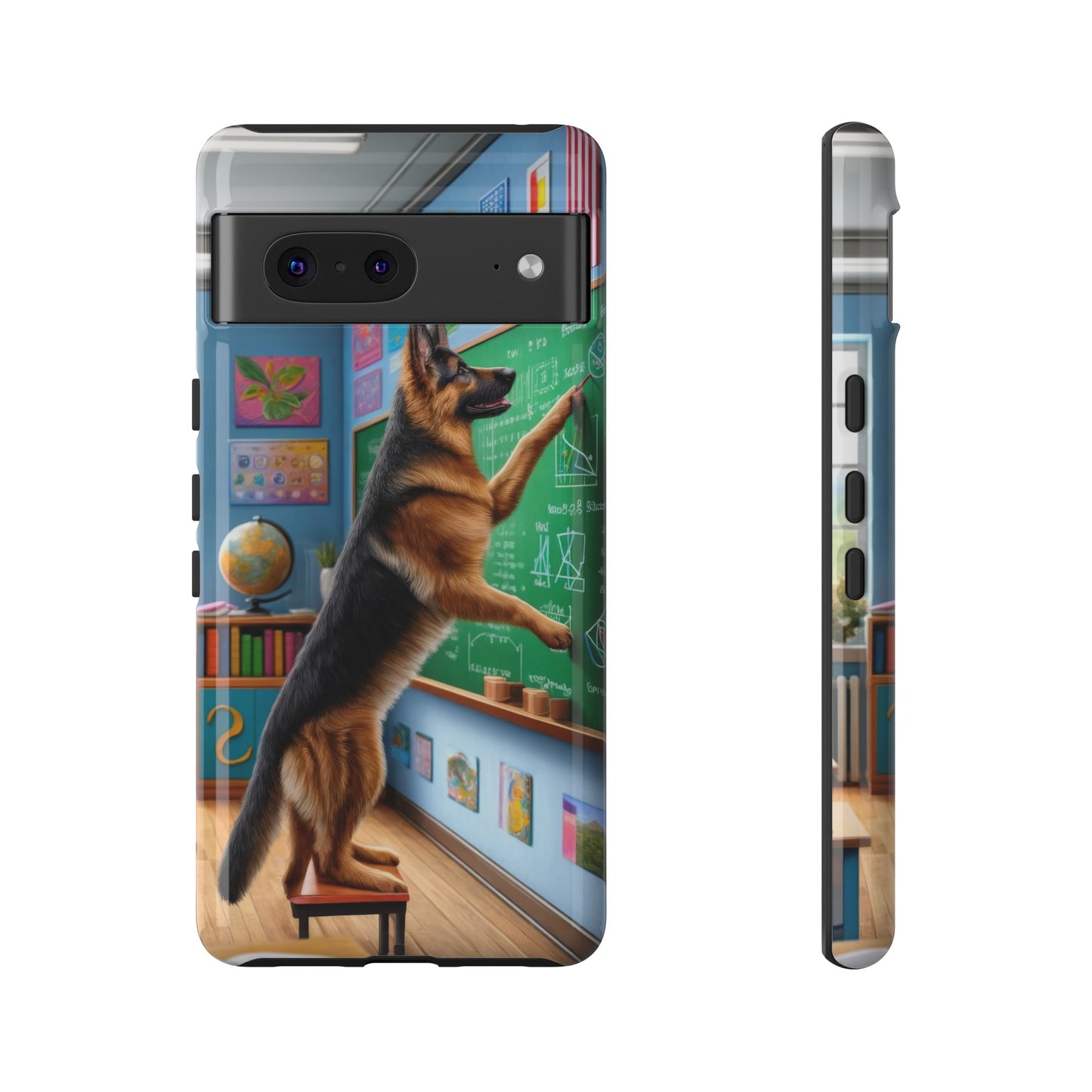 German Shepherd Vacation Phone Case