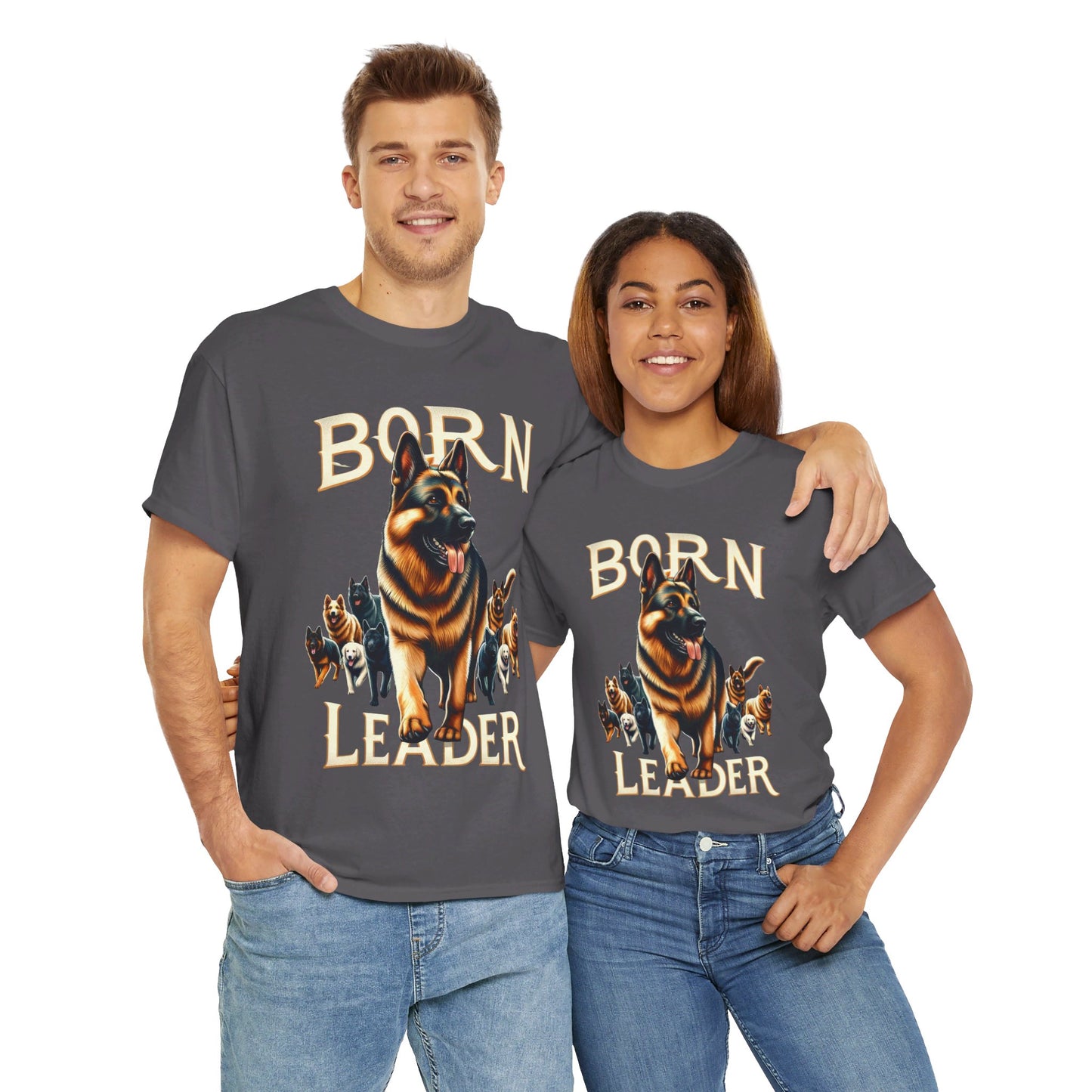 Born Leader T-Shirt (13 colors) (German Shepherd)