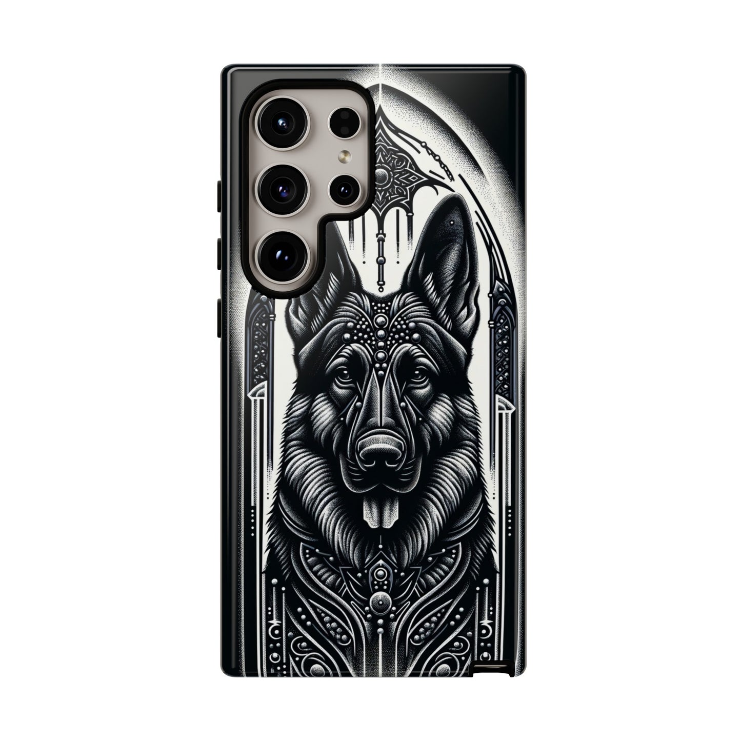 Futuristic German Shepherd Phone Case