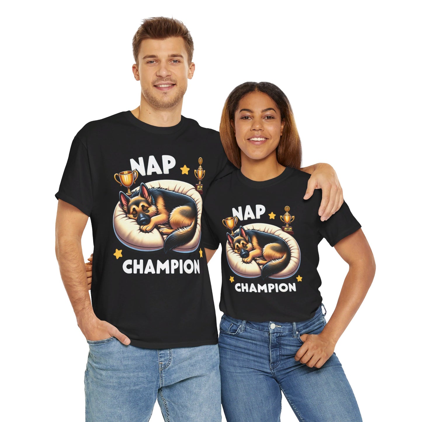 Nap Champion T-Shirt (13 colors) (German Shepherd)