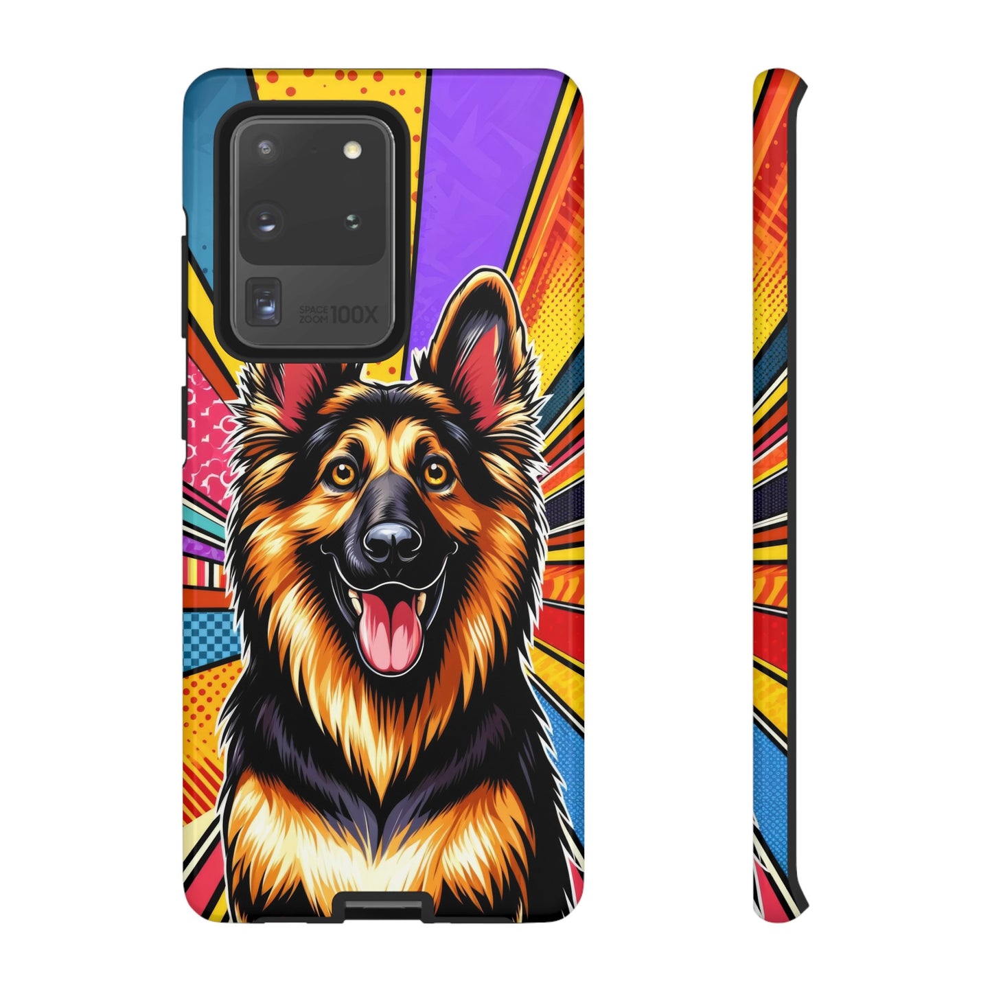 Anime style German Shepherd Phone Case