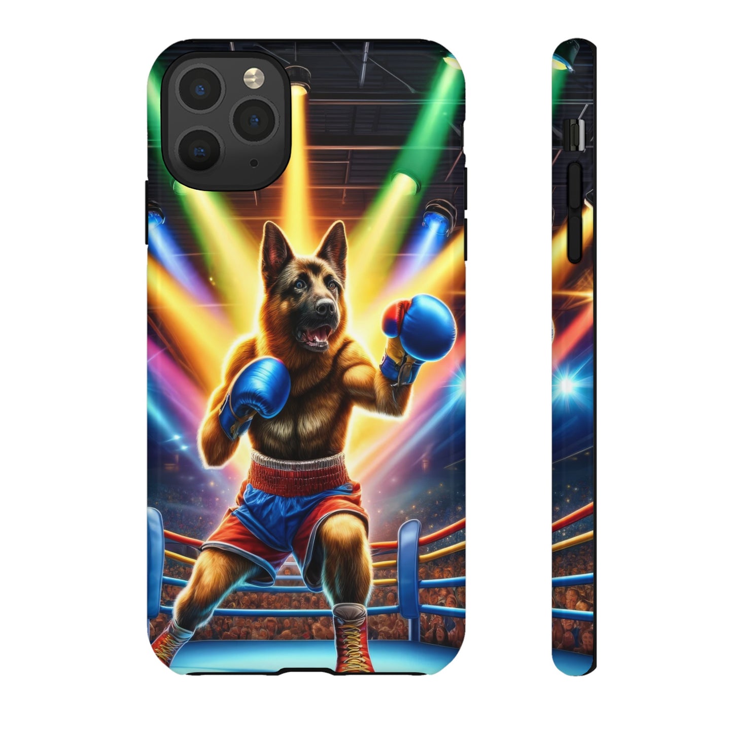 German Shepherd Boxing Phone Case