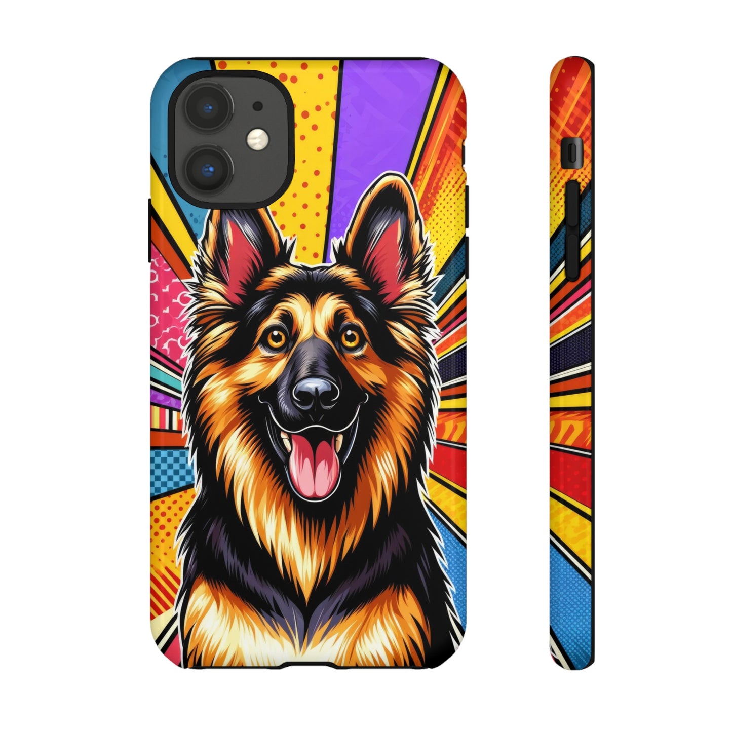 Anime style German Shepherd Phone Case