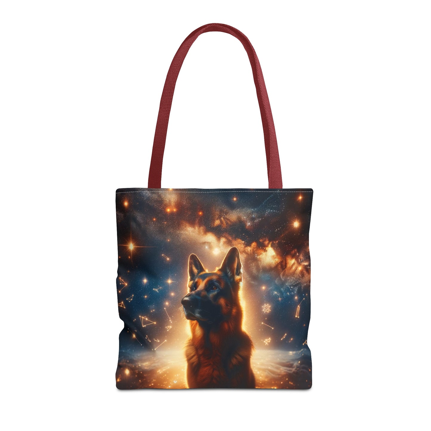 Star German Shepherd Tote Bag