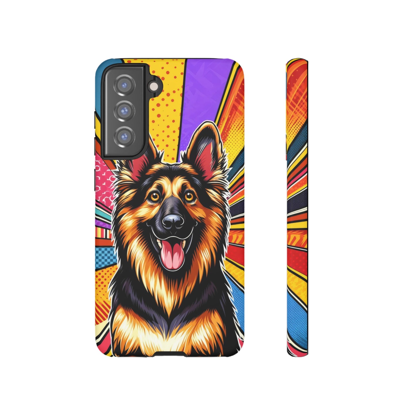 Anime style German Shepherd Phone Case