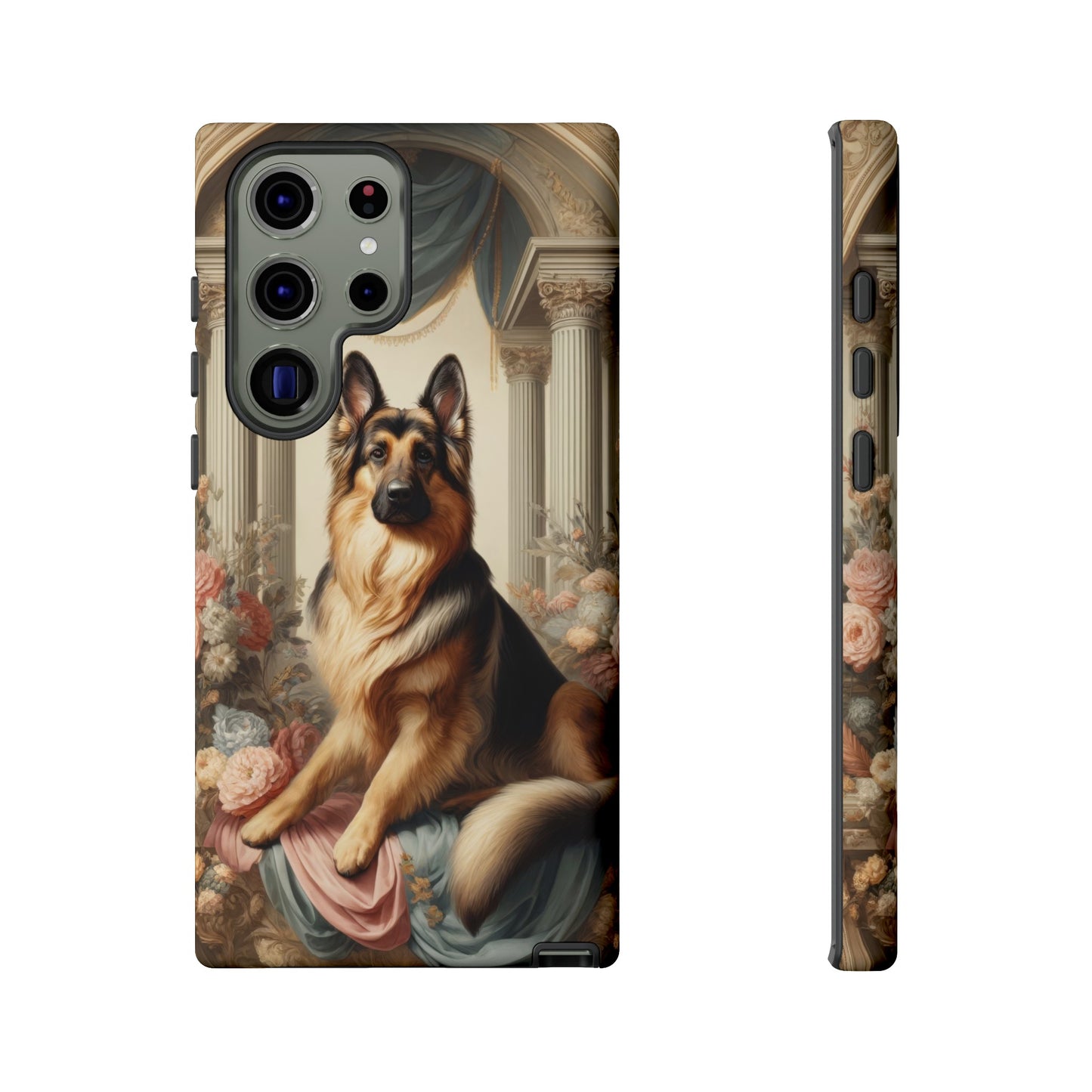 Neo-classical German Shepherd Phone Case