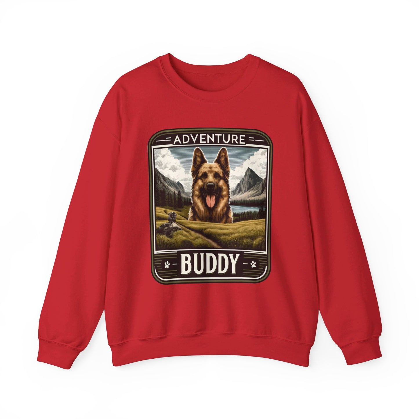 Adventure Buddy Sweatshirt (10 colors) (German Shepherd)