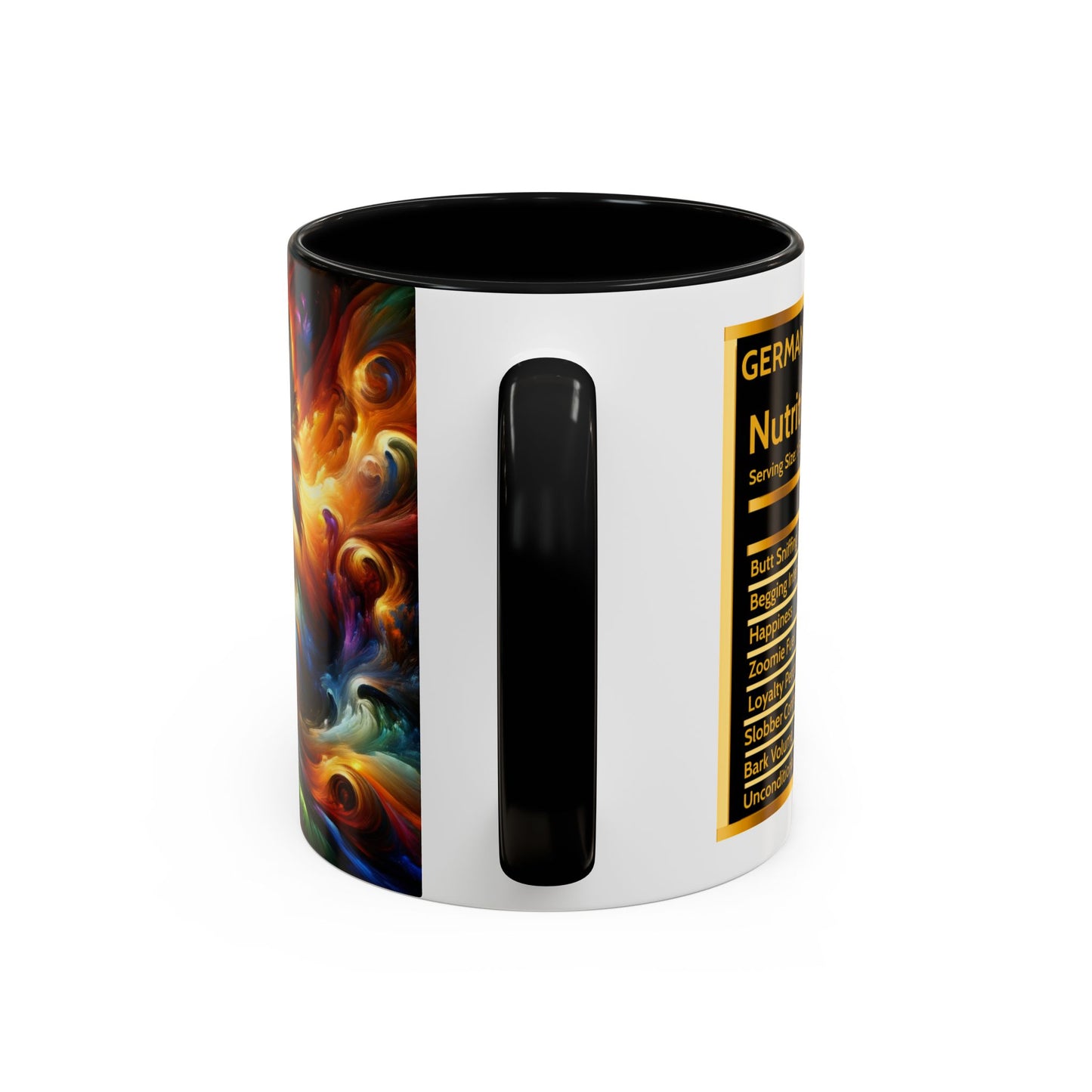 Expressionism and fantasy German Shepherd Coffee Mug