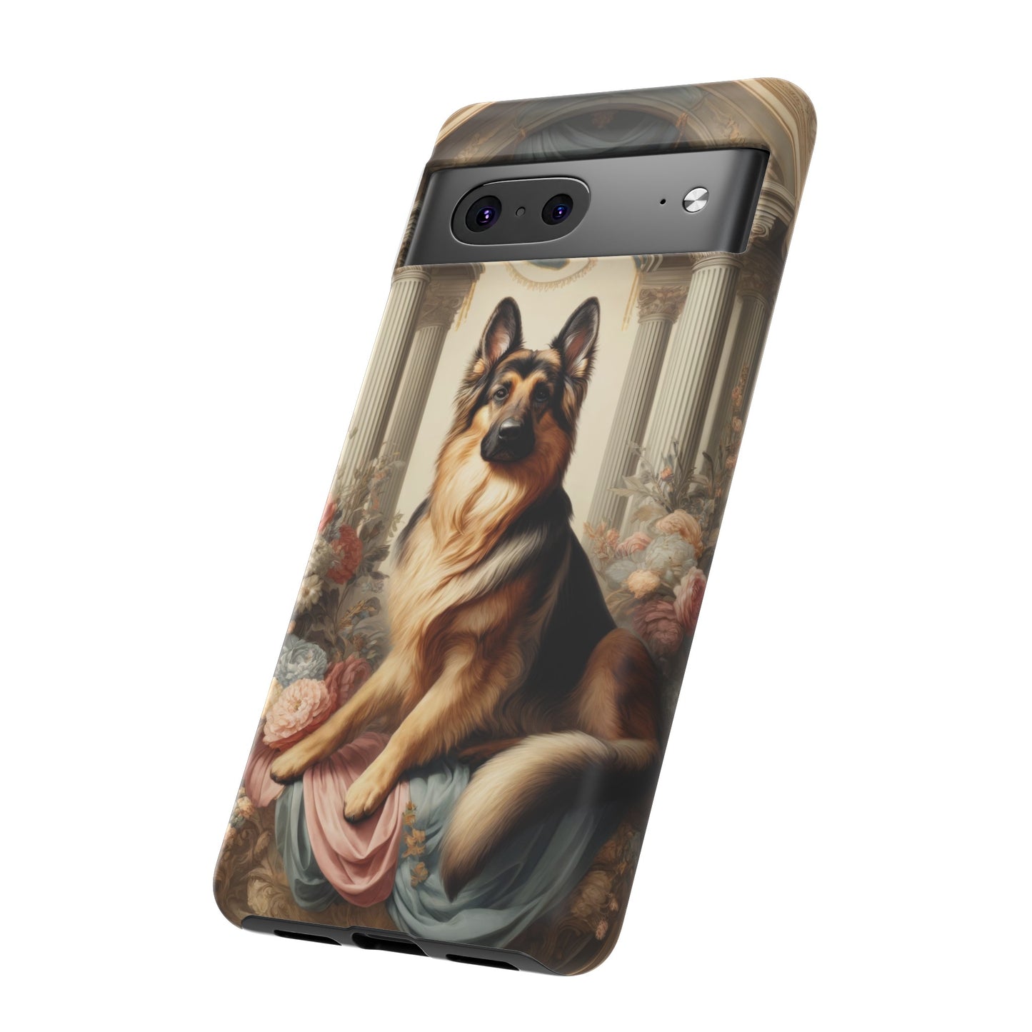 Neo-classical German Shepherd Phone Case