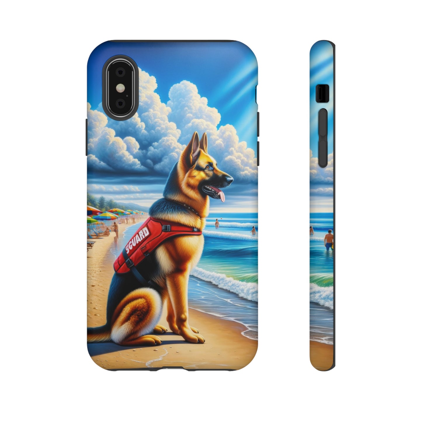 German Shepherd Lifeguard Phone Case