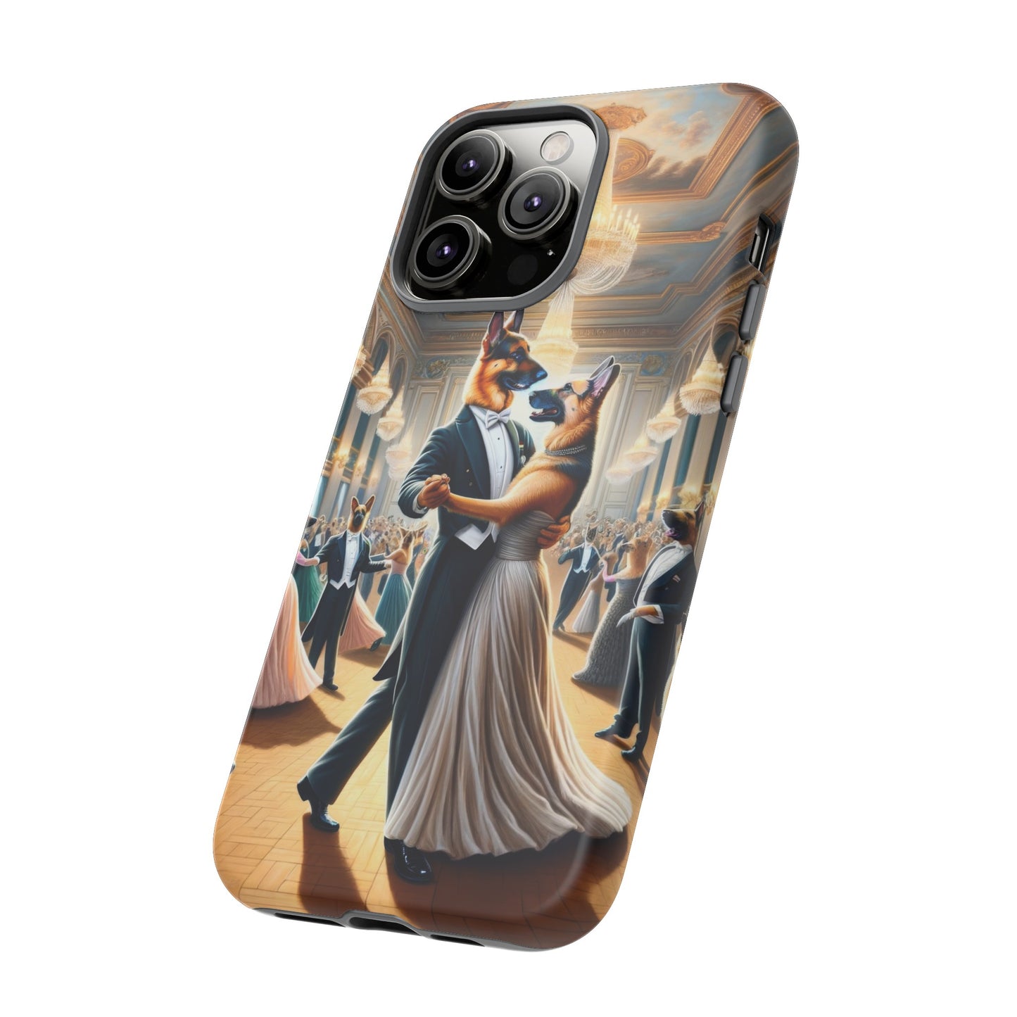 Dancing German Shepherds Tough Phone Case