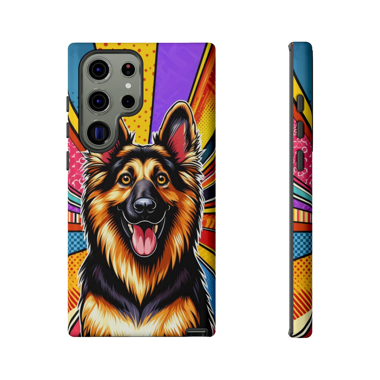 Anime style German Shepherd Phone Case