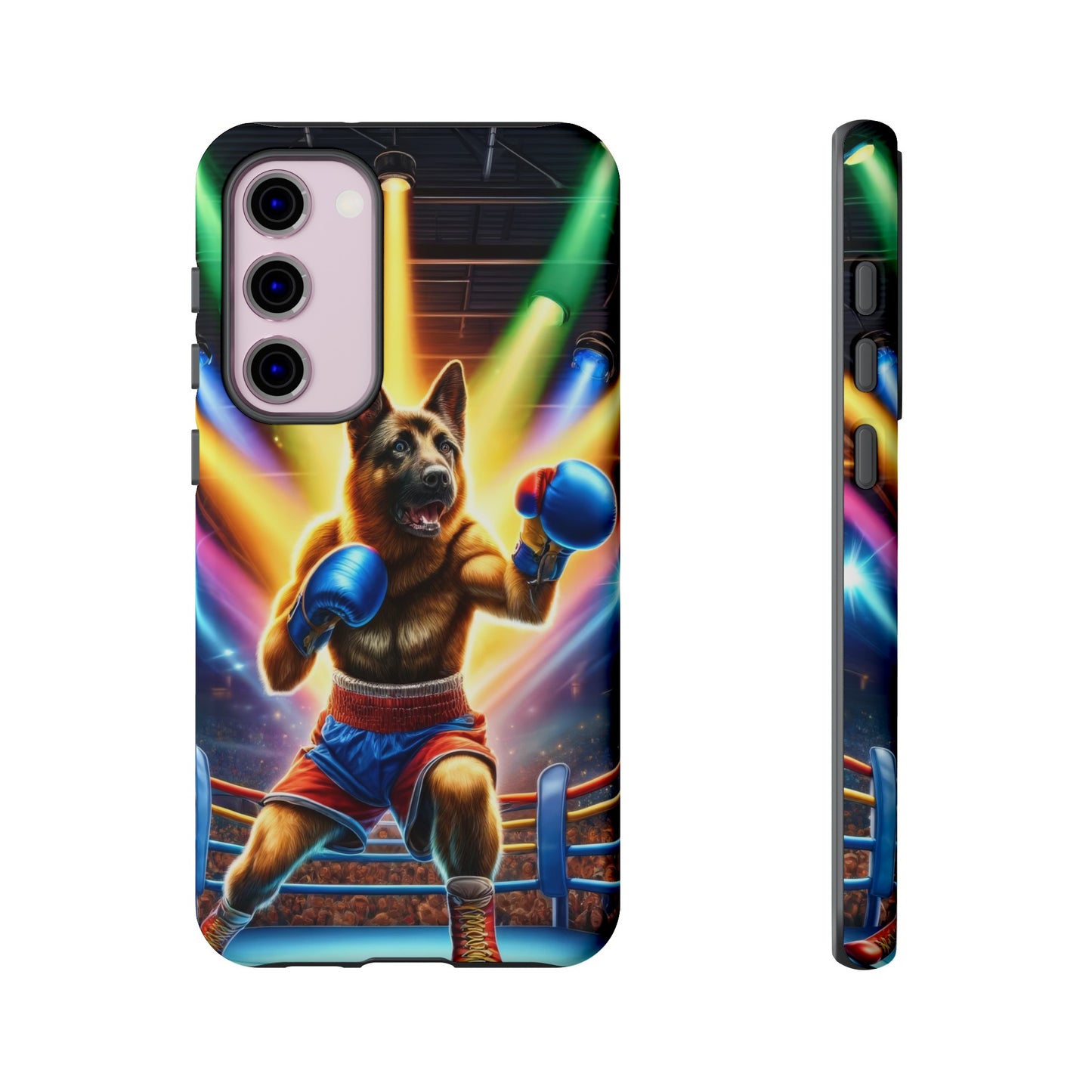 German Shepherd Boxing Phone Case