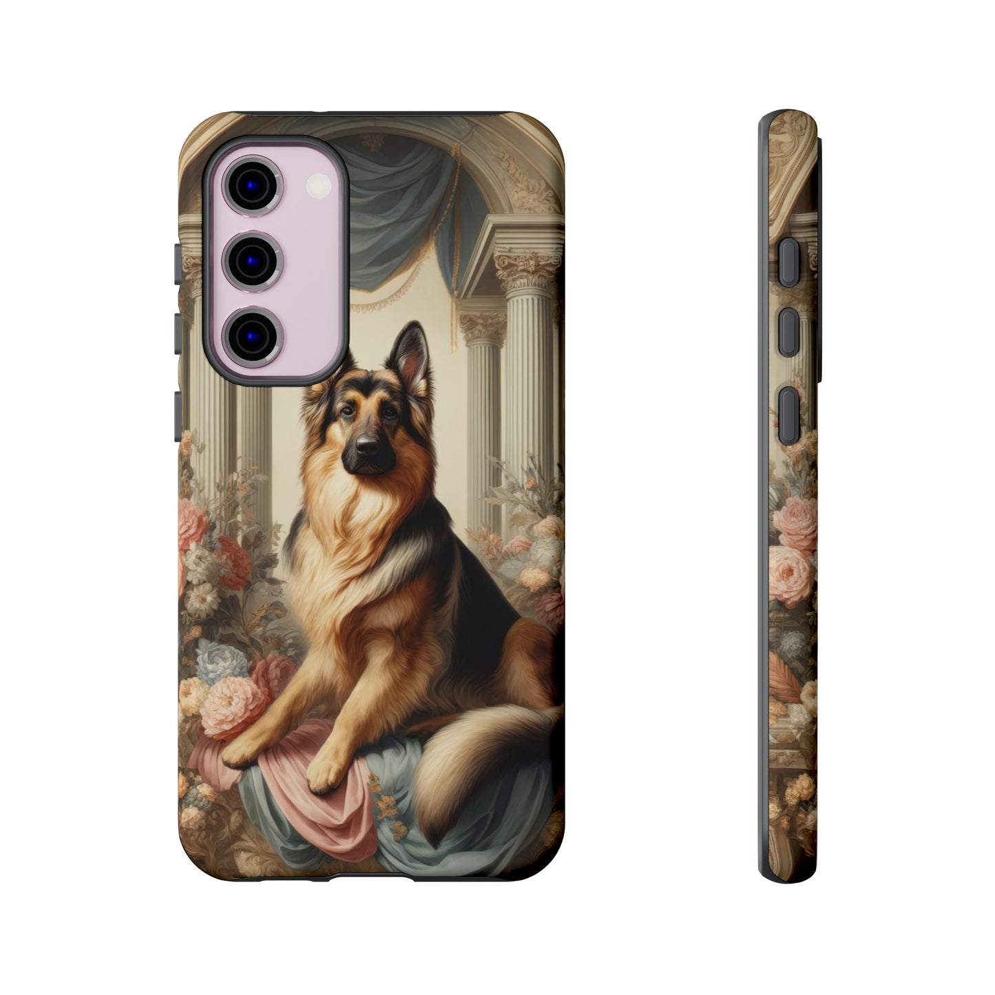 Neo-classical German Shepherd Phone Case