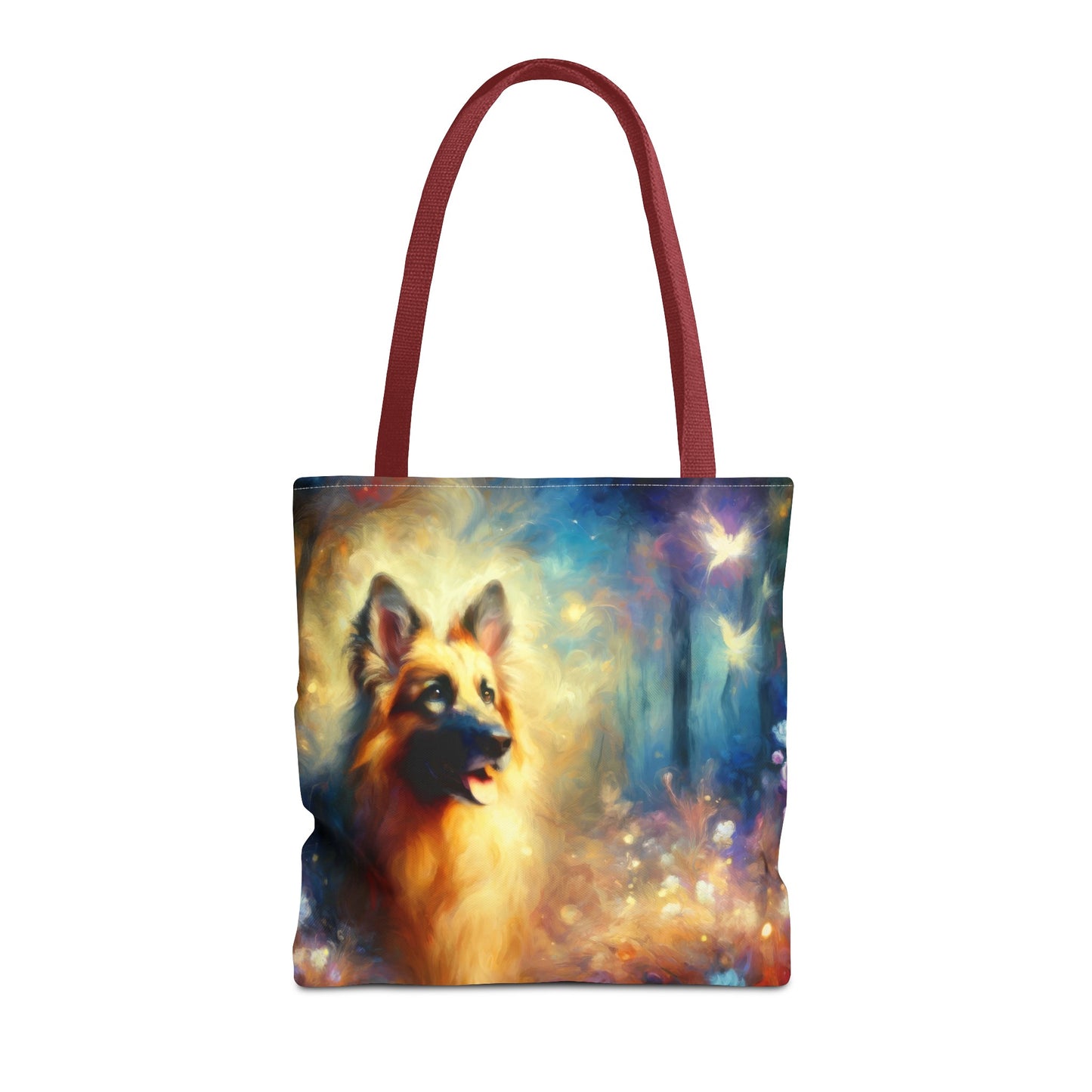 Fairy tale and impressionism German Shepherd Tote Bag