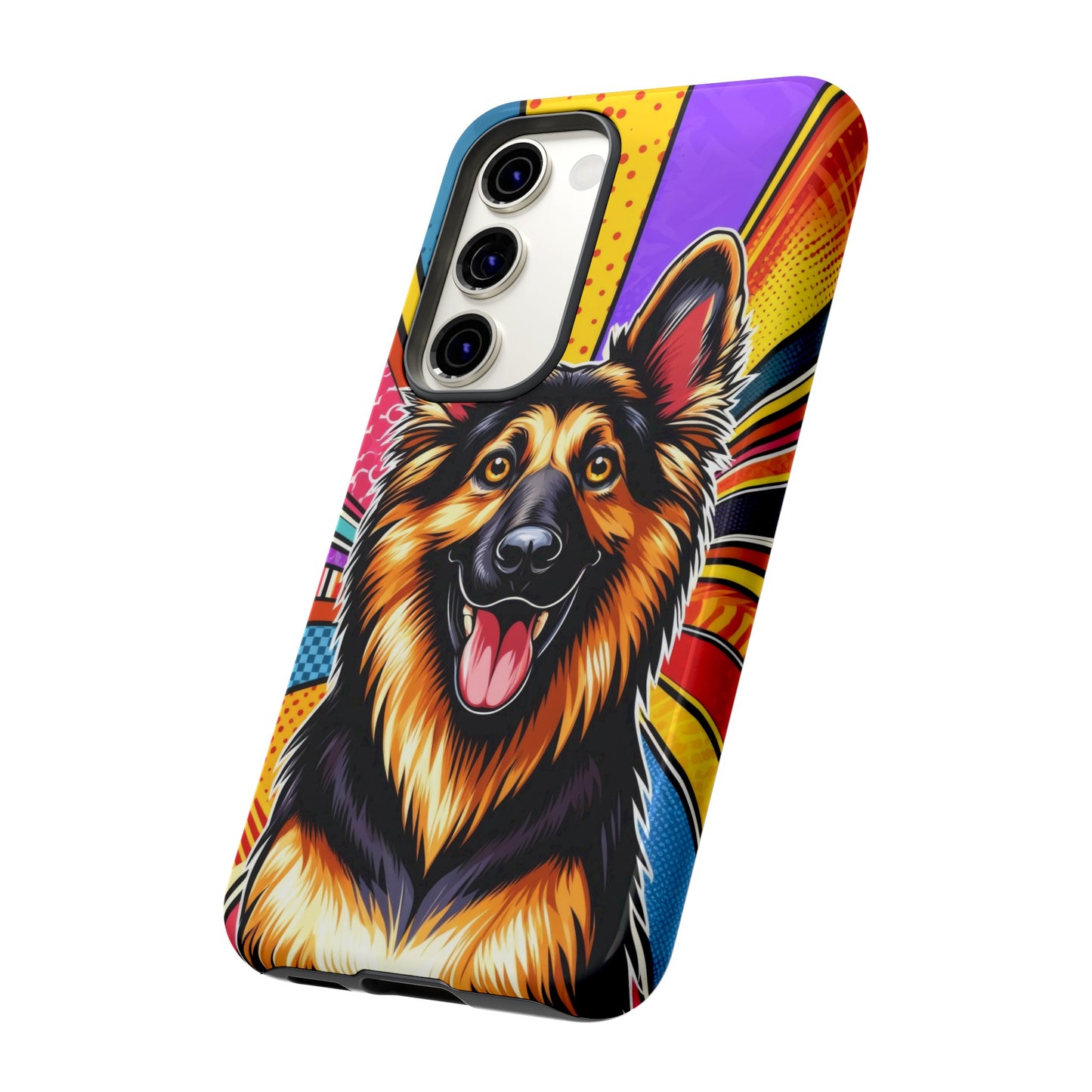 Anime style German Shepherd Phone Case