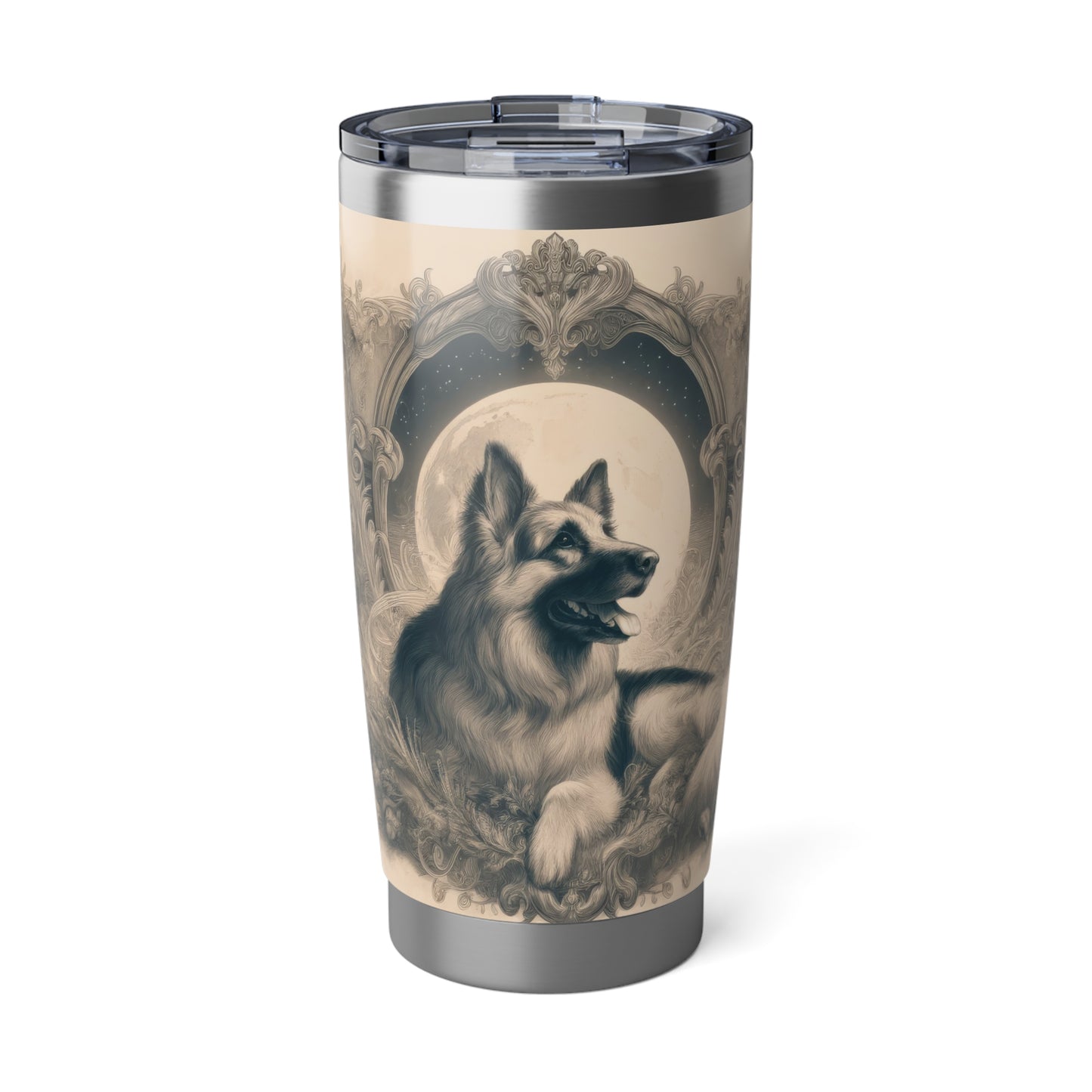 Dreamy fantasy and rococo German Shepherd 20oz Tumbler