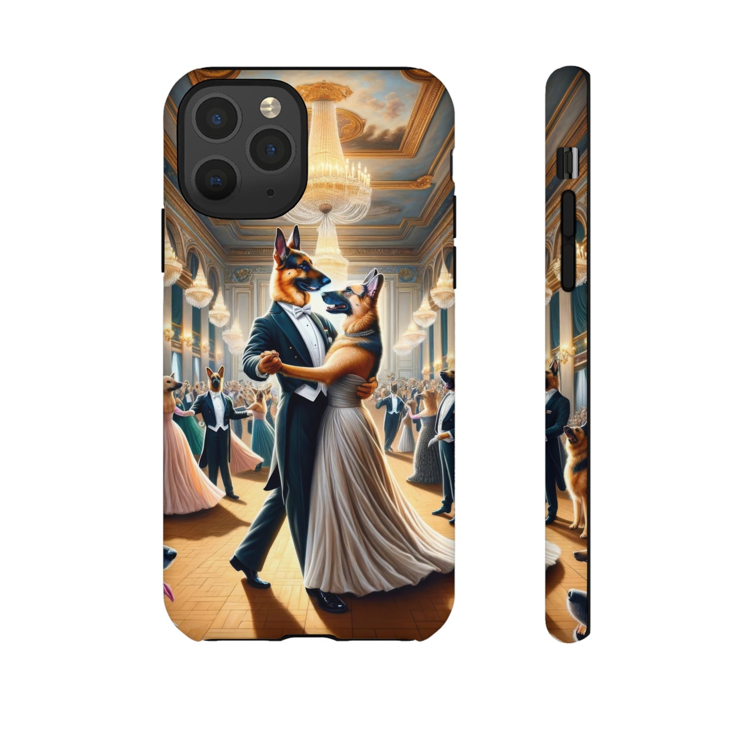 Dancing German Shepherds Tough Phone Case