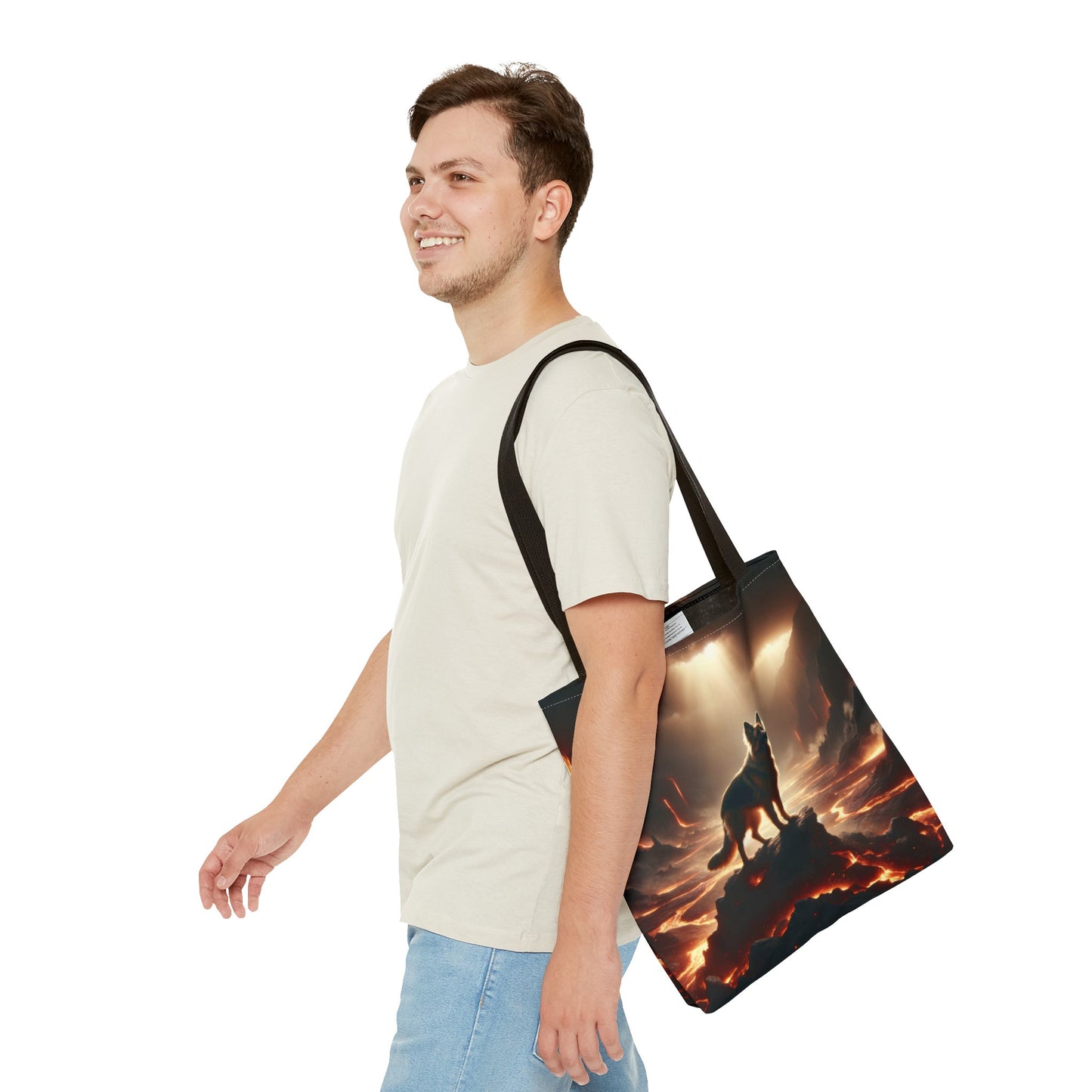 Concept art German Shepherd Tote Bag