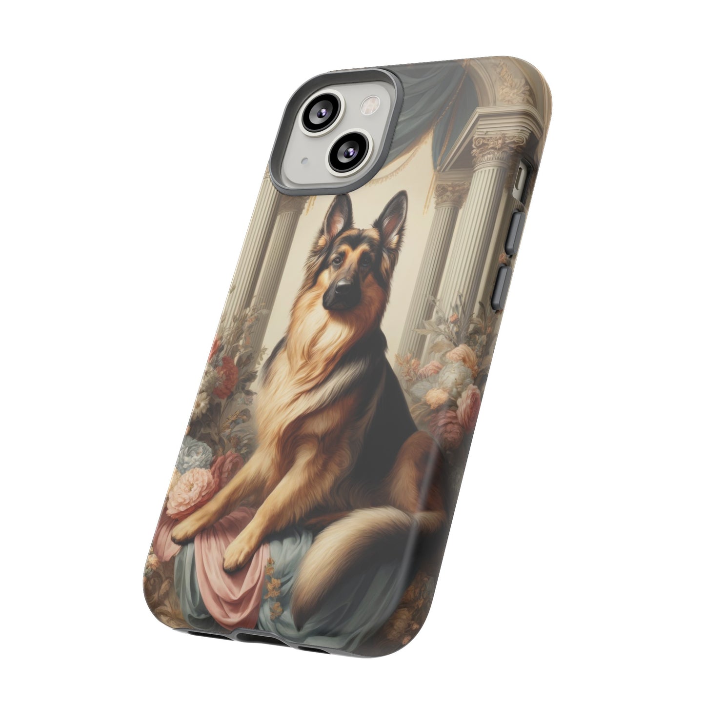 Neo-classical German Shepherd Phone Case