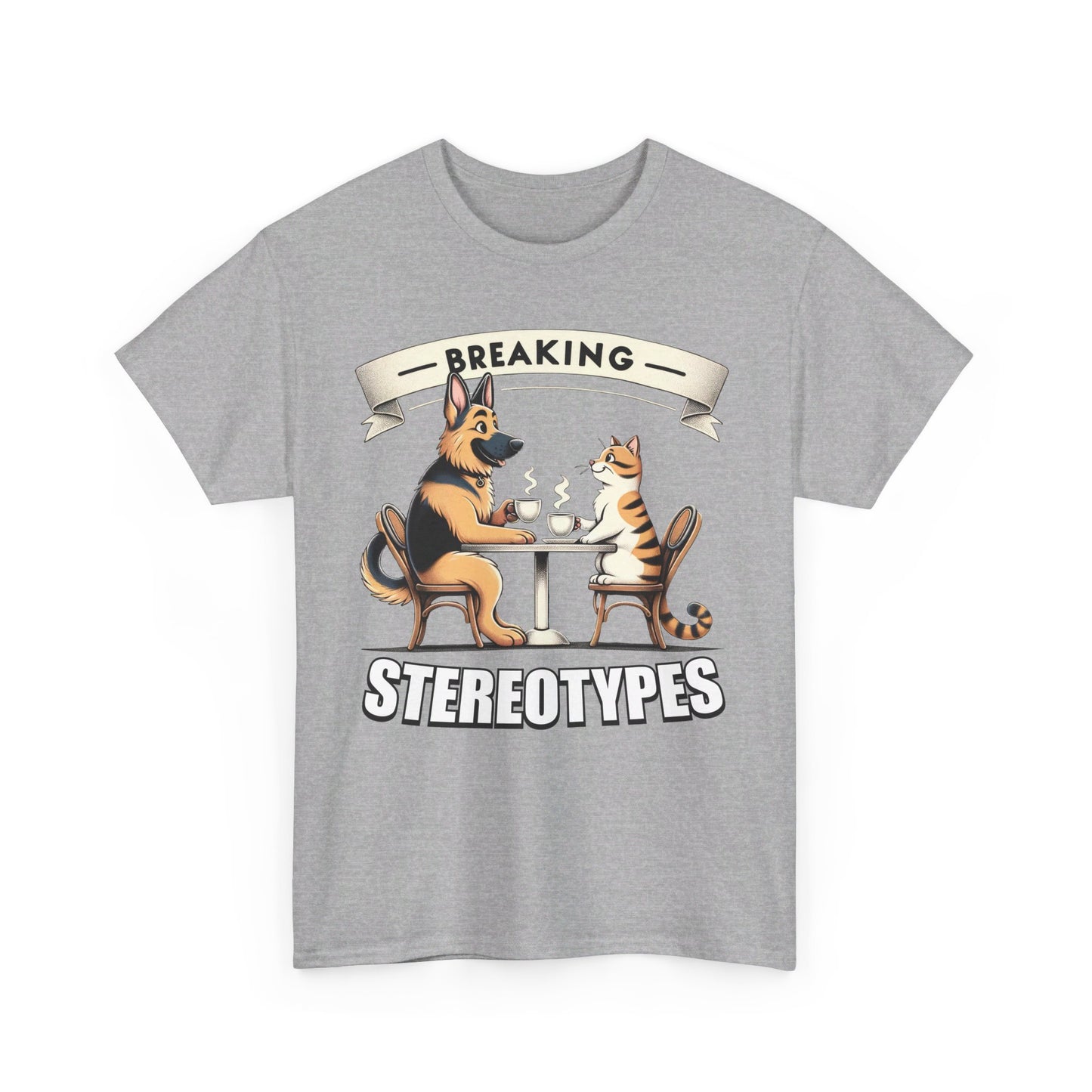 Breaking Stereotypes T-Shirt (13 colors) (German Shepherd)