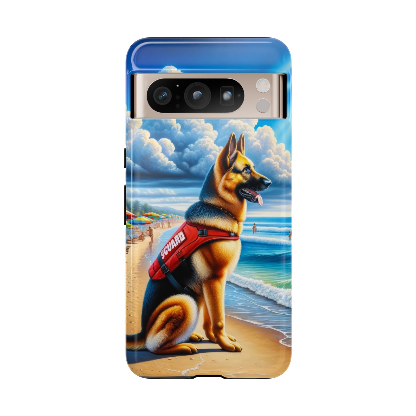 German Shepherd Lifeguard Phone Case