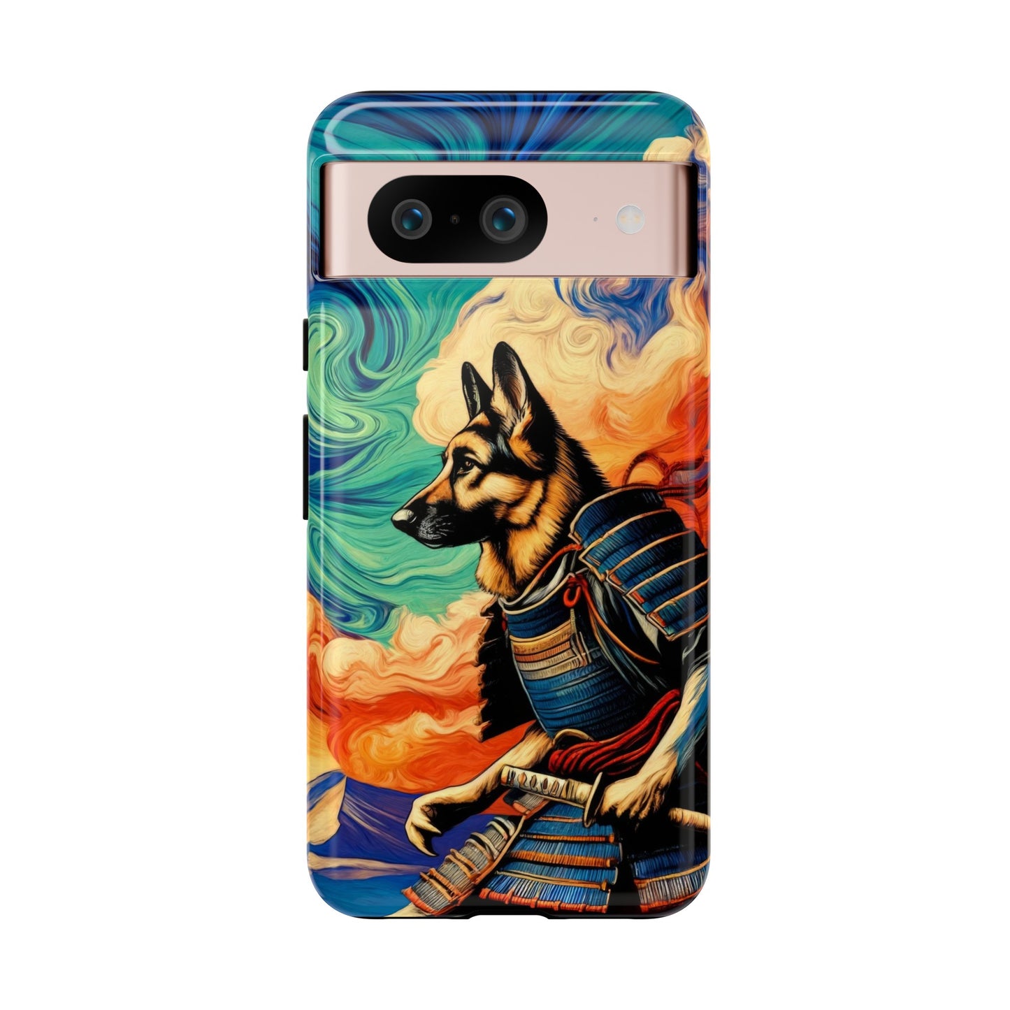 Samurai German Shepherd Phone Case