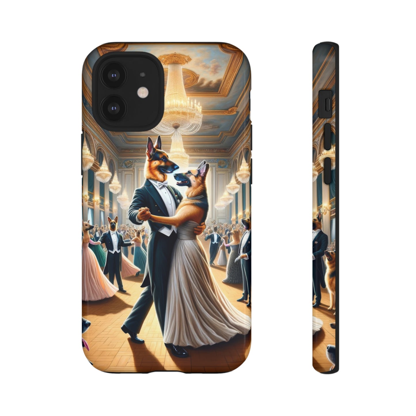 Dancing German Shepherds Tough Phone Case