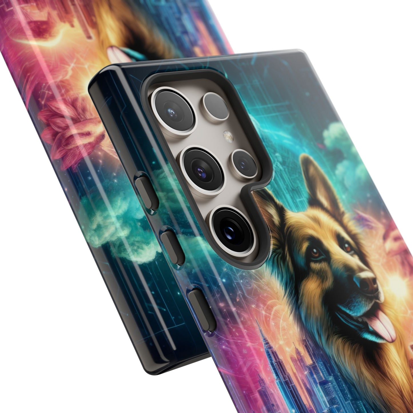 Dreamy fantasy German Shepherd Phone Case