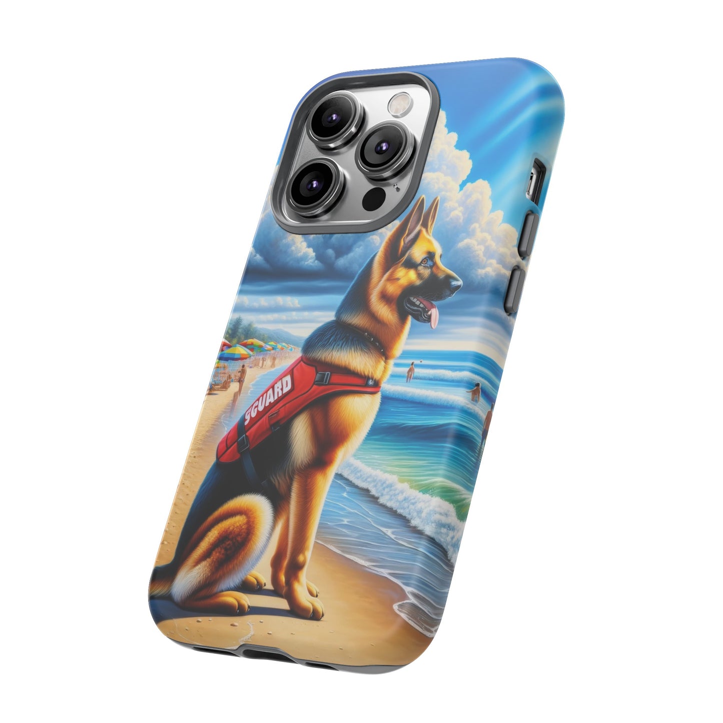 German Shepherd Lifeguard Phone Case
