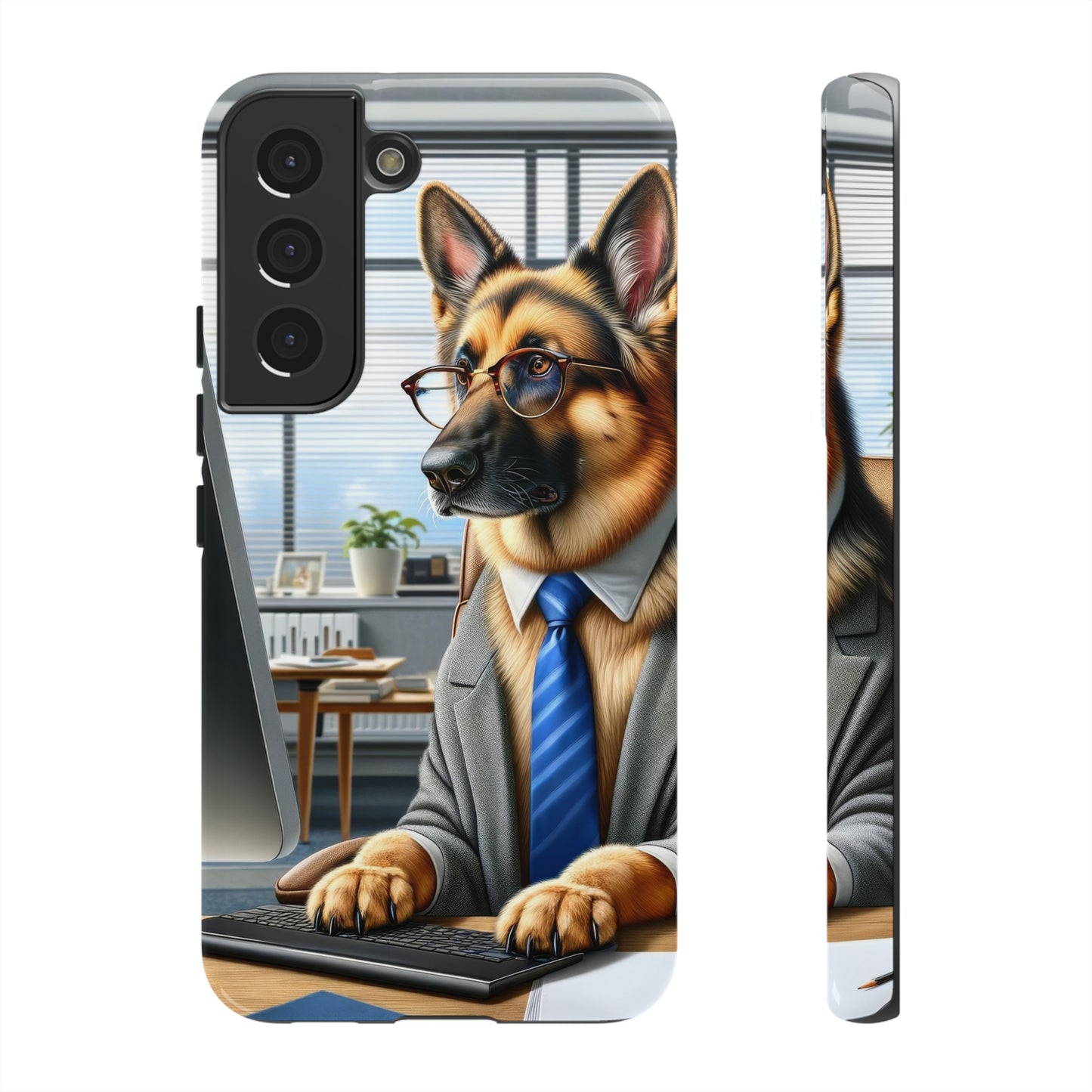 German Shepherd Working Tough Phone Case