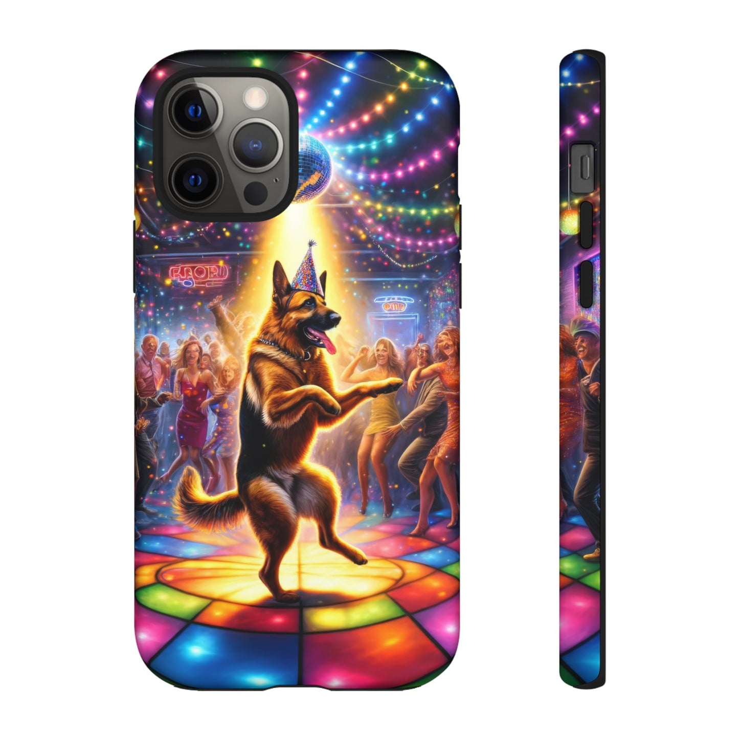 German Shepherd Dancing  Phone Case