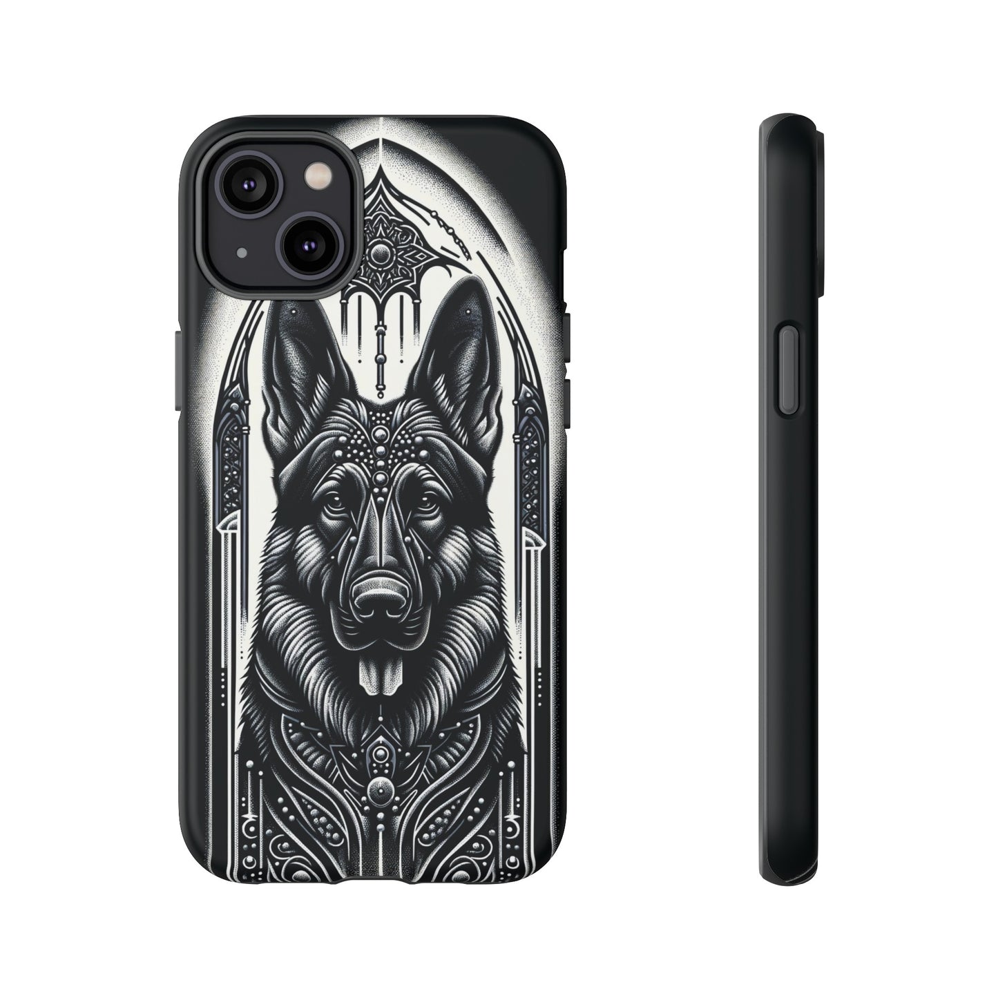 Futuristic German Shepherd Phone Case