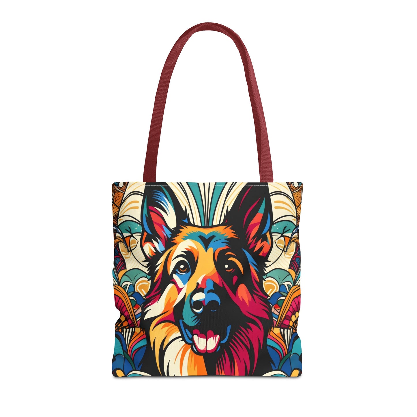 Art German Shepherd Tote Bag