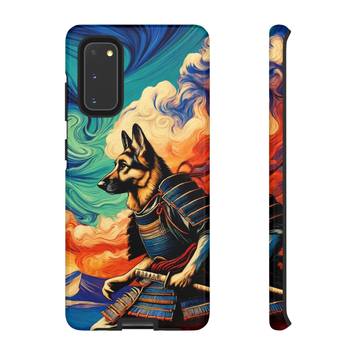 Samurai German Shepherd Phone Case