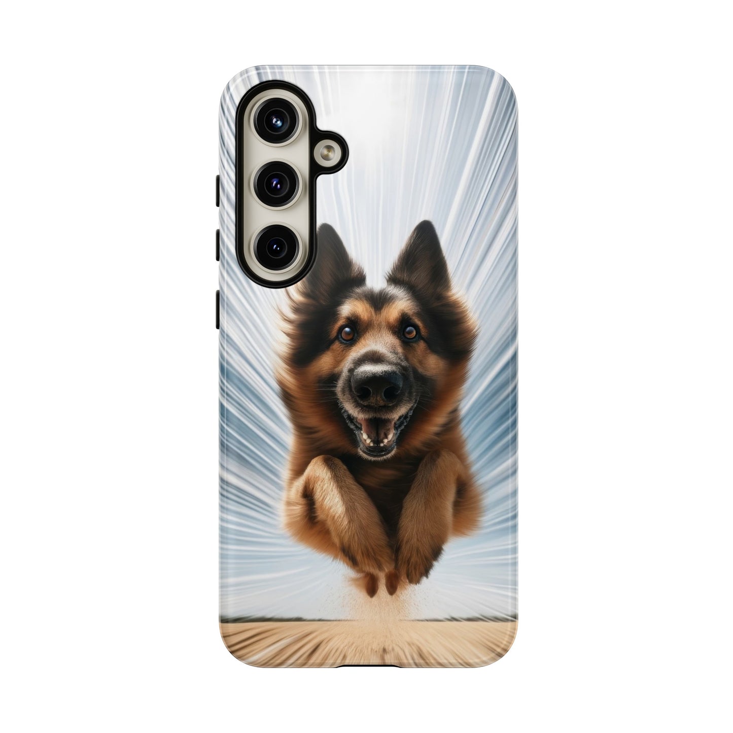 Motion blur German Shepherd Phone Case