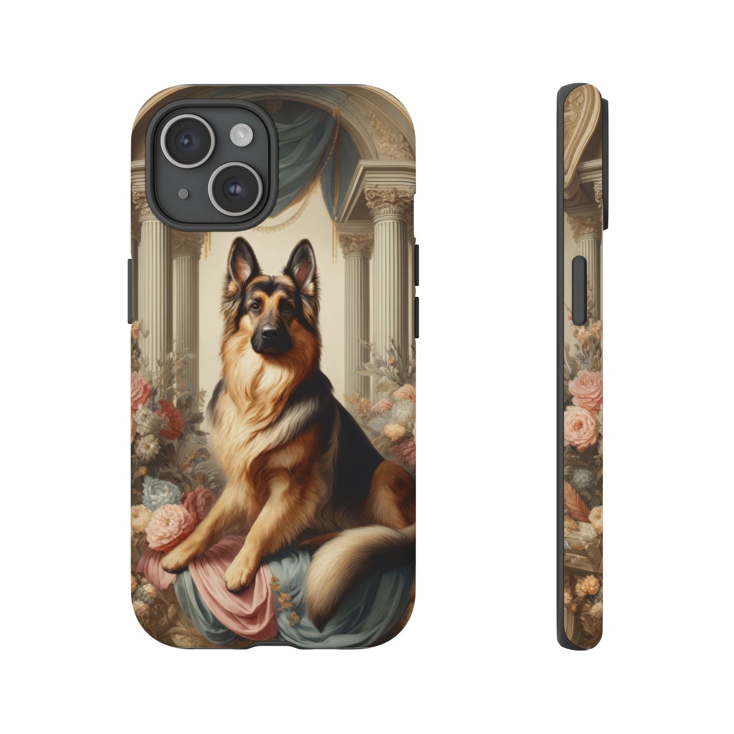 Neo-classical German Shepherd Phone Case