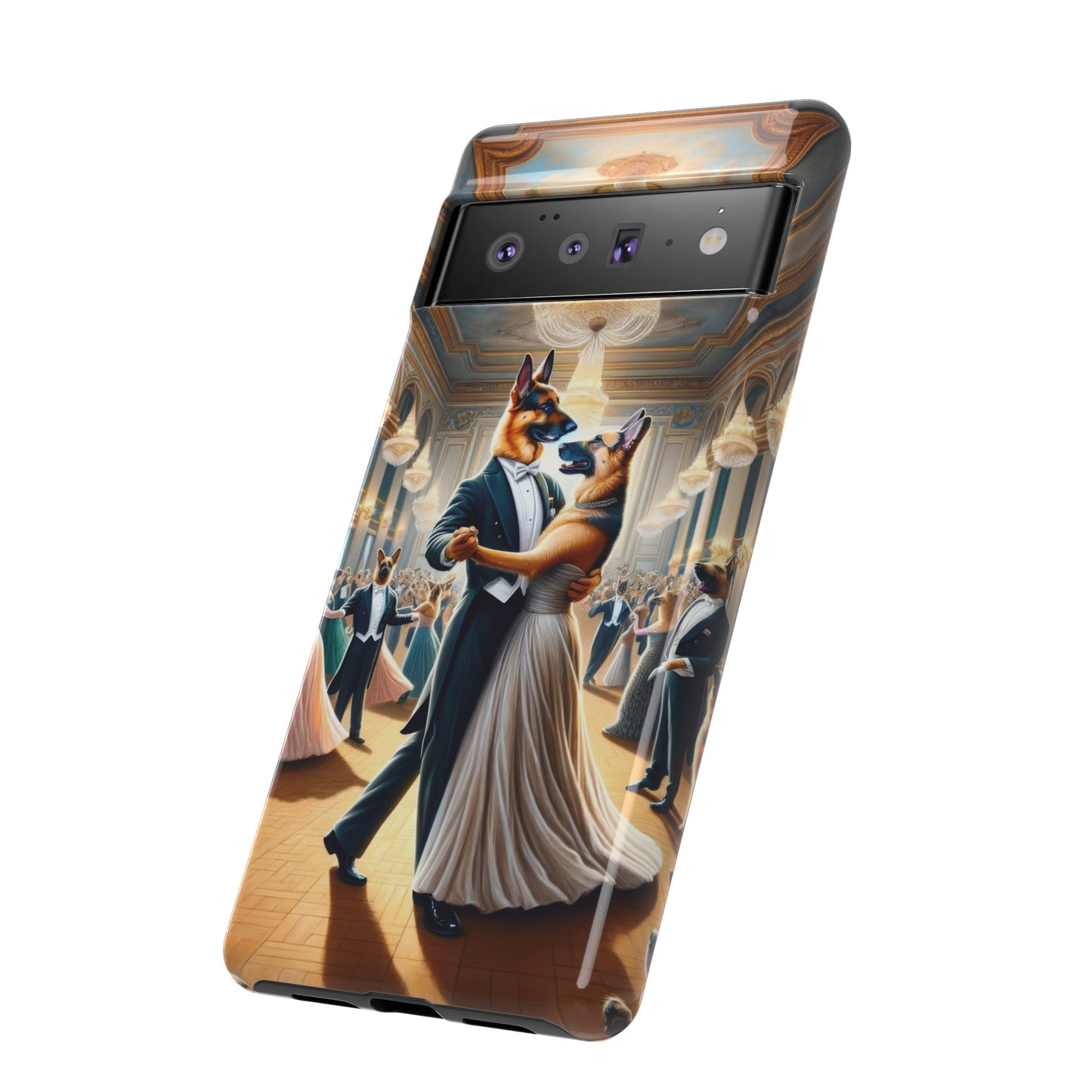 Dancing German Shepherds Tough Phone Case