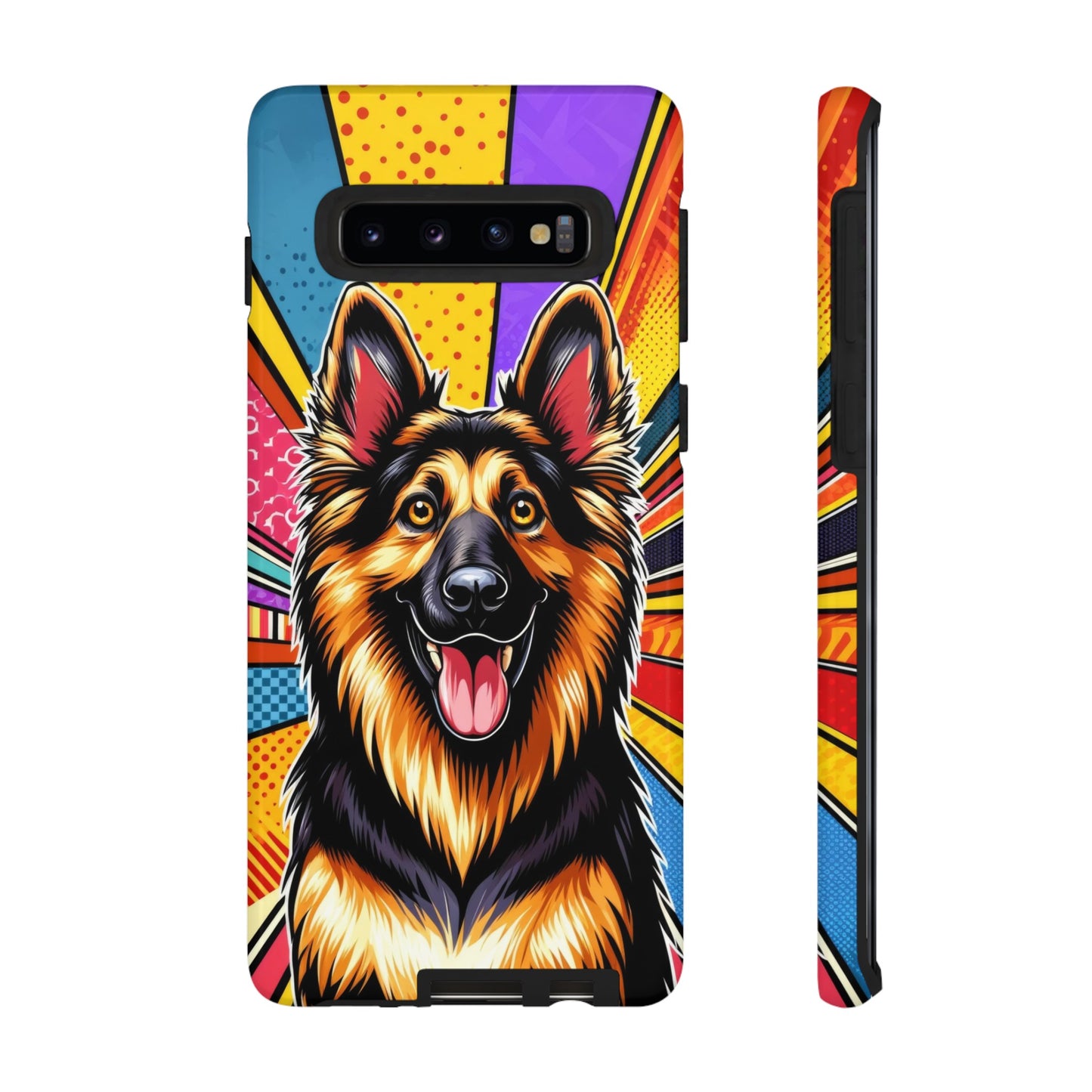 Anime style German Shepherd Phone Case