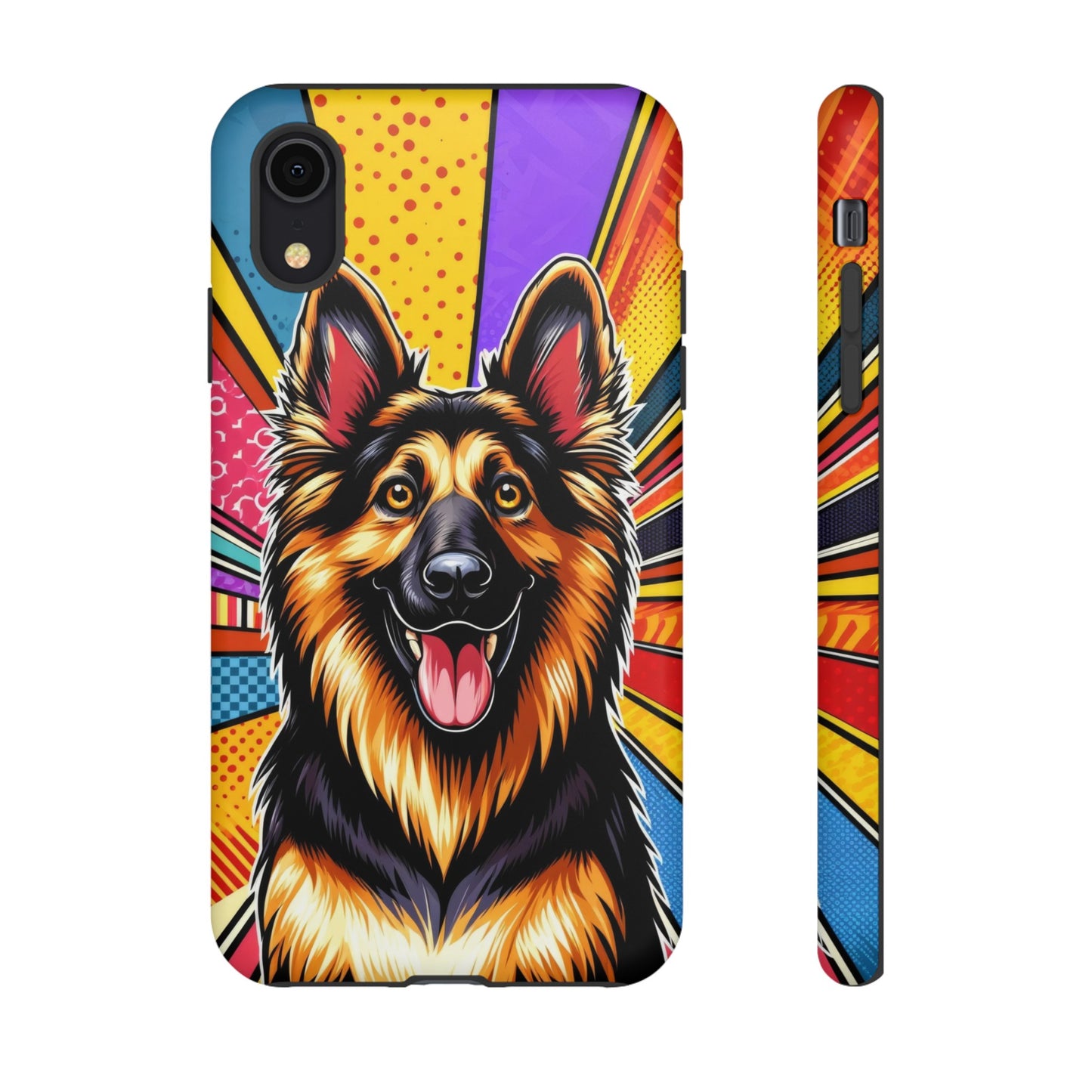 Anime style German Shepherd Phone Case