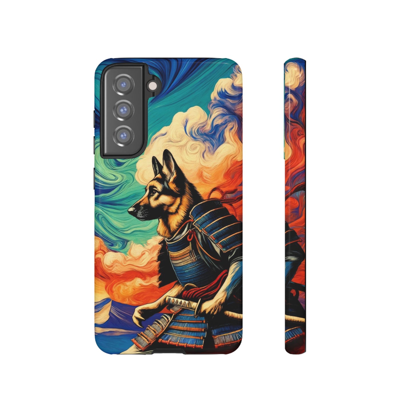 Samurai German Shepherd Phone Case