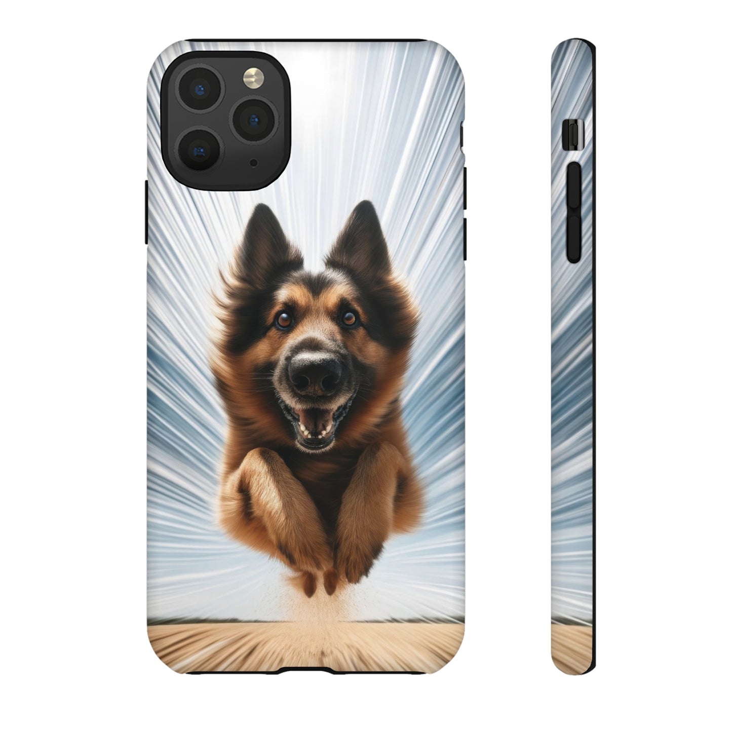 Motion blur German Shepherd Phone Case