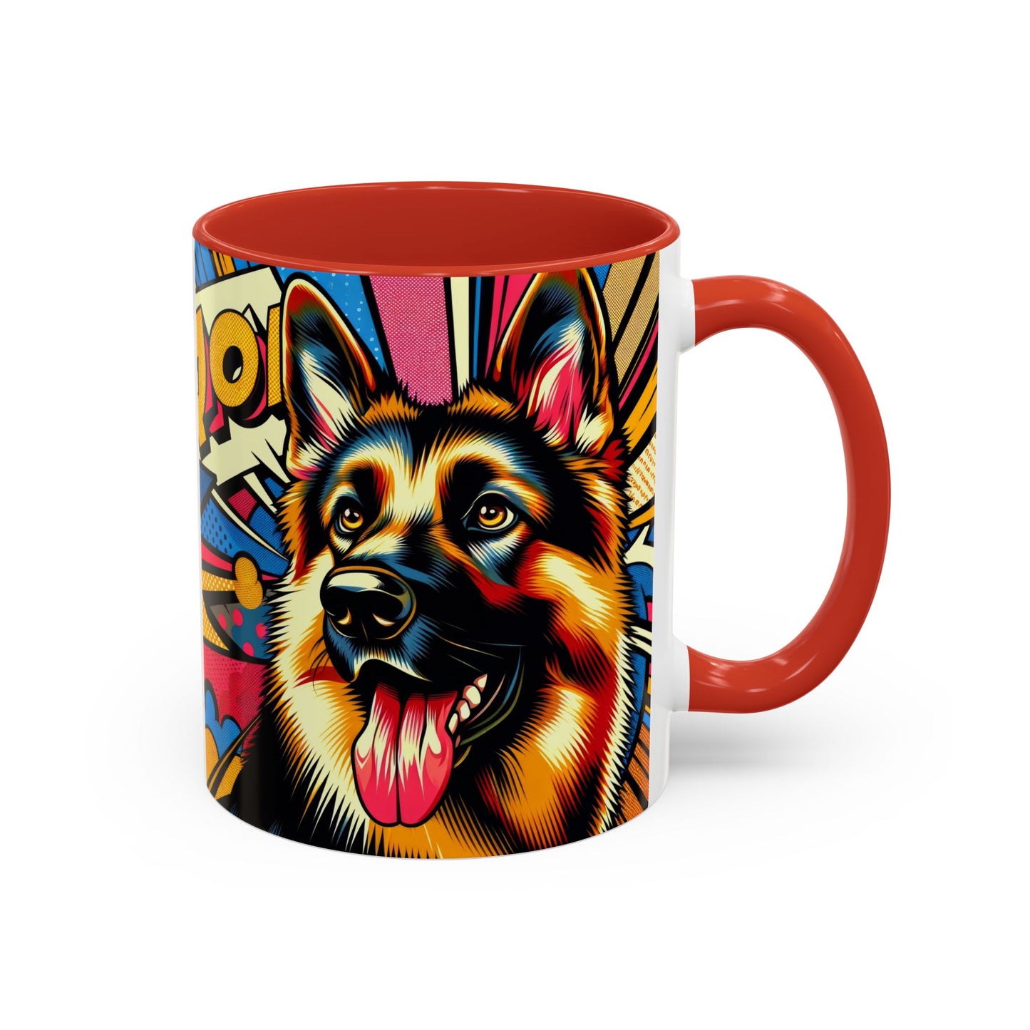 Anime style German Shepherd Coffee Mug