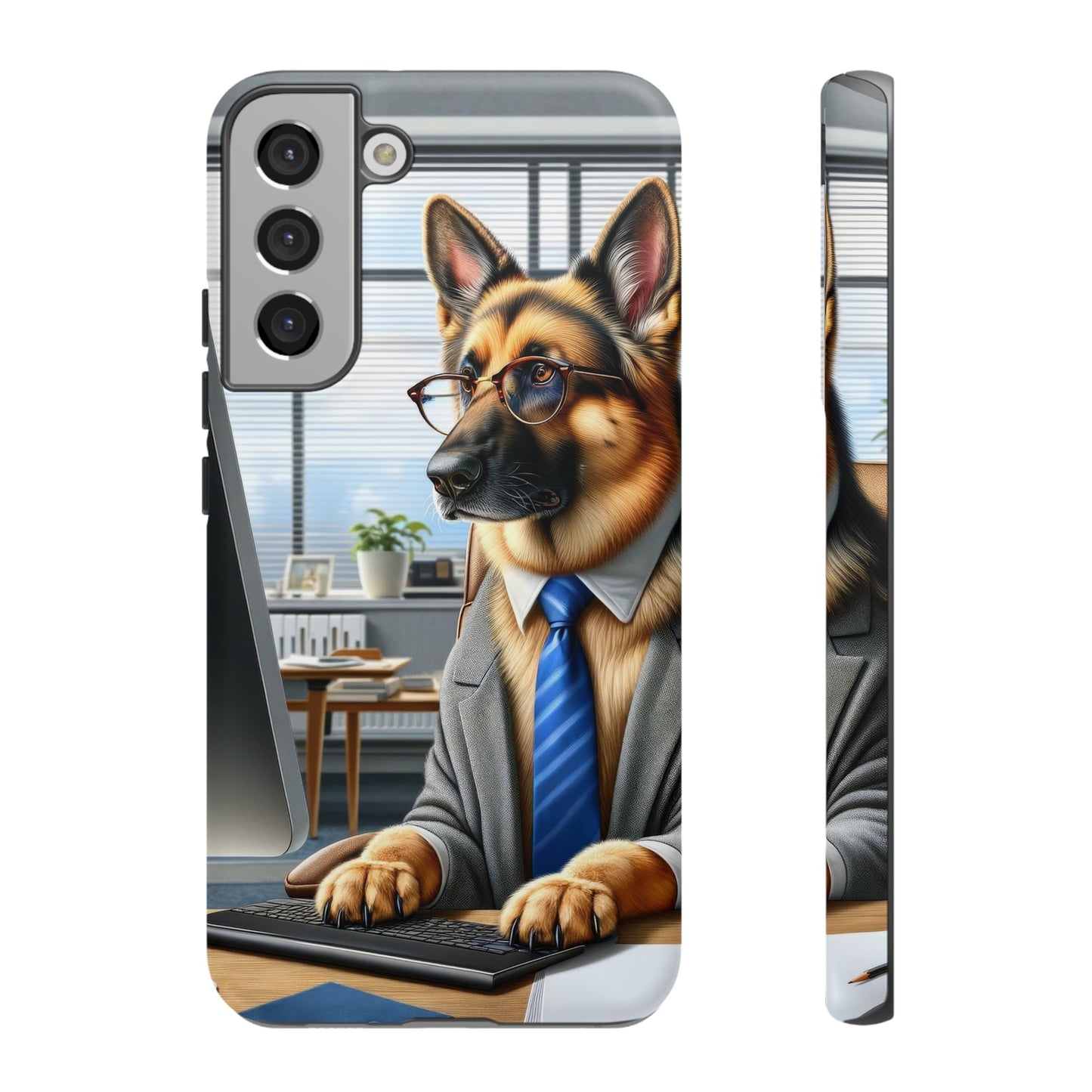 German Shepherd Working Tough Phone Case