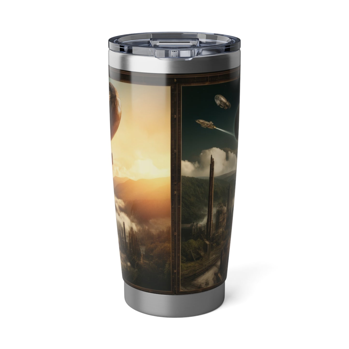 Steampunk Fantasy German Shepherd 20oz Tumbler