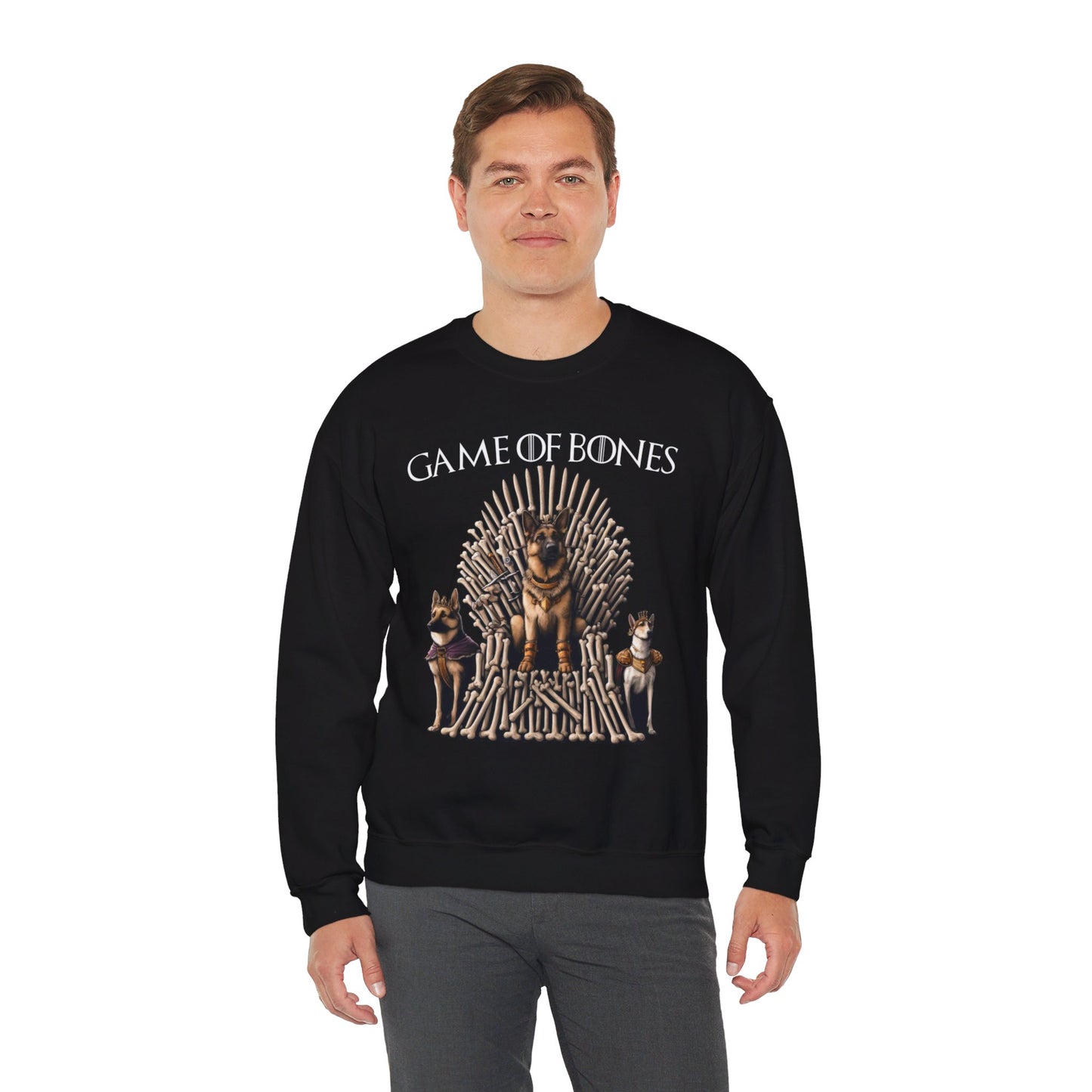 Game of Bones Sweatshirt (10 colors) (German Shepherd)